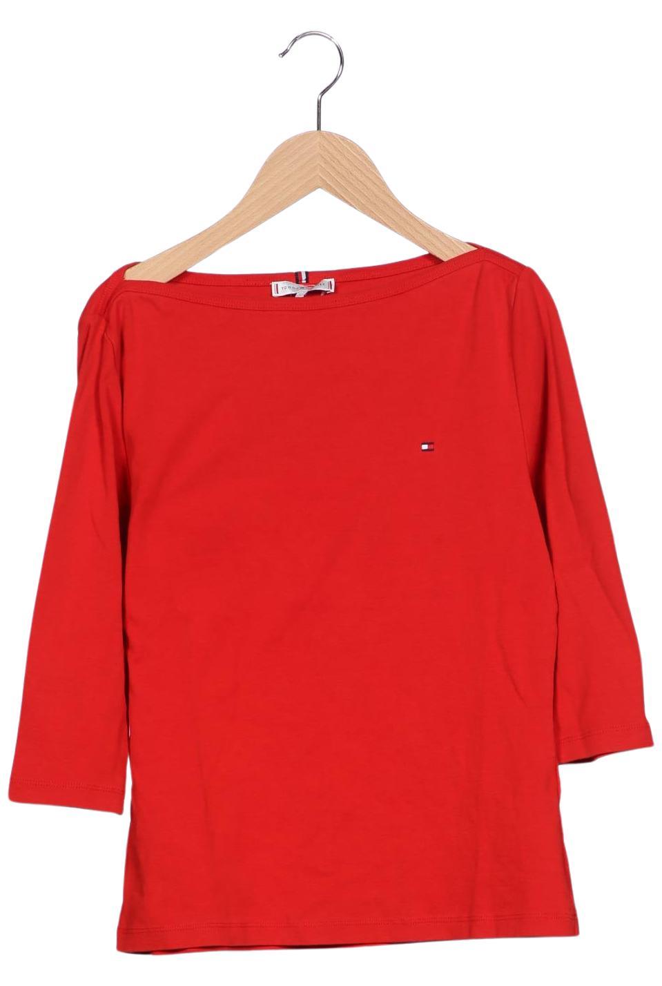 

Tommy Hilfiger Damen Langarmshirt, rot, Gr. 42