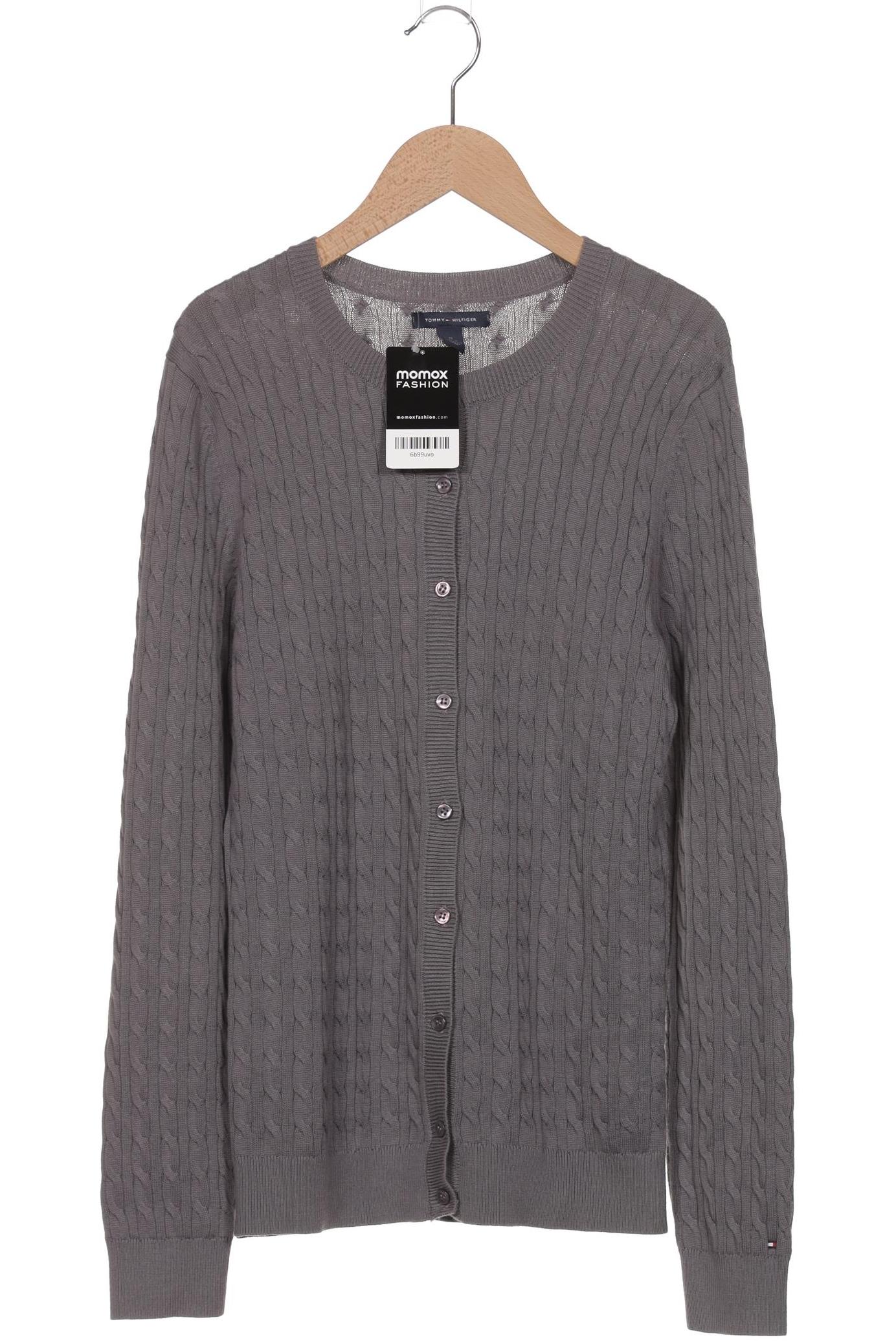 

Tommy Hilfiger Damen Strickjacke, grau, Gr. 38