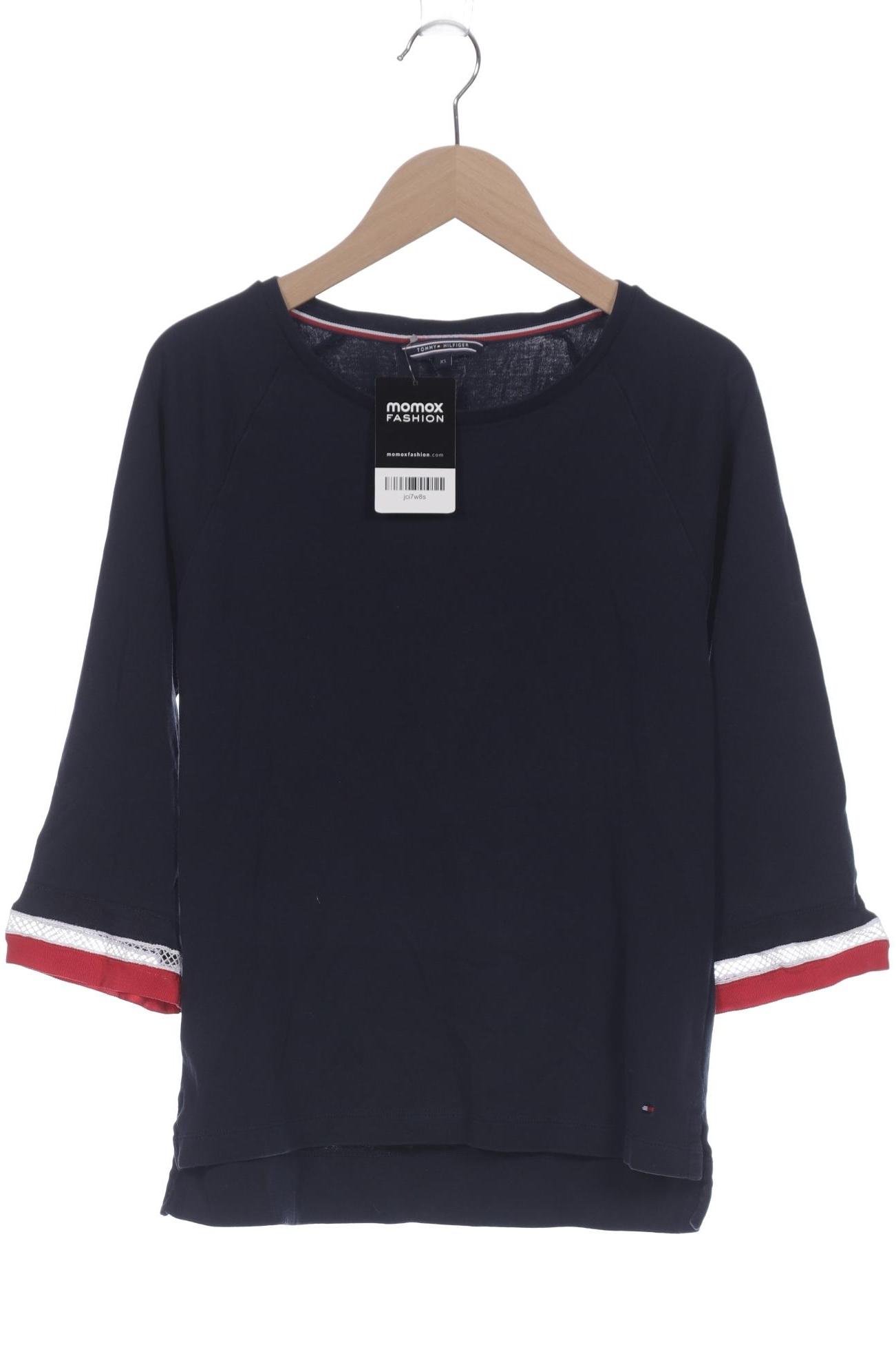 

Tommy Hilfiger Damen Langarmshirt, marineblau, Gr. 34