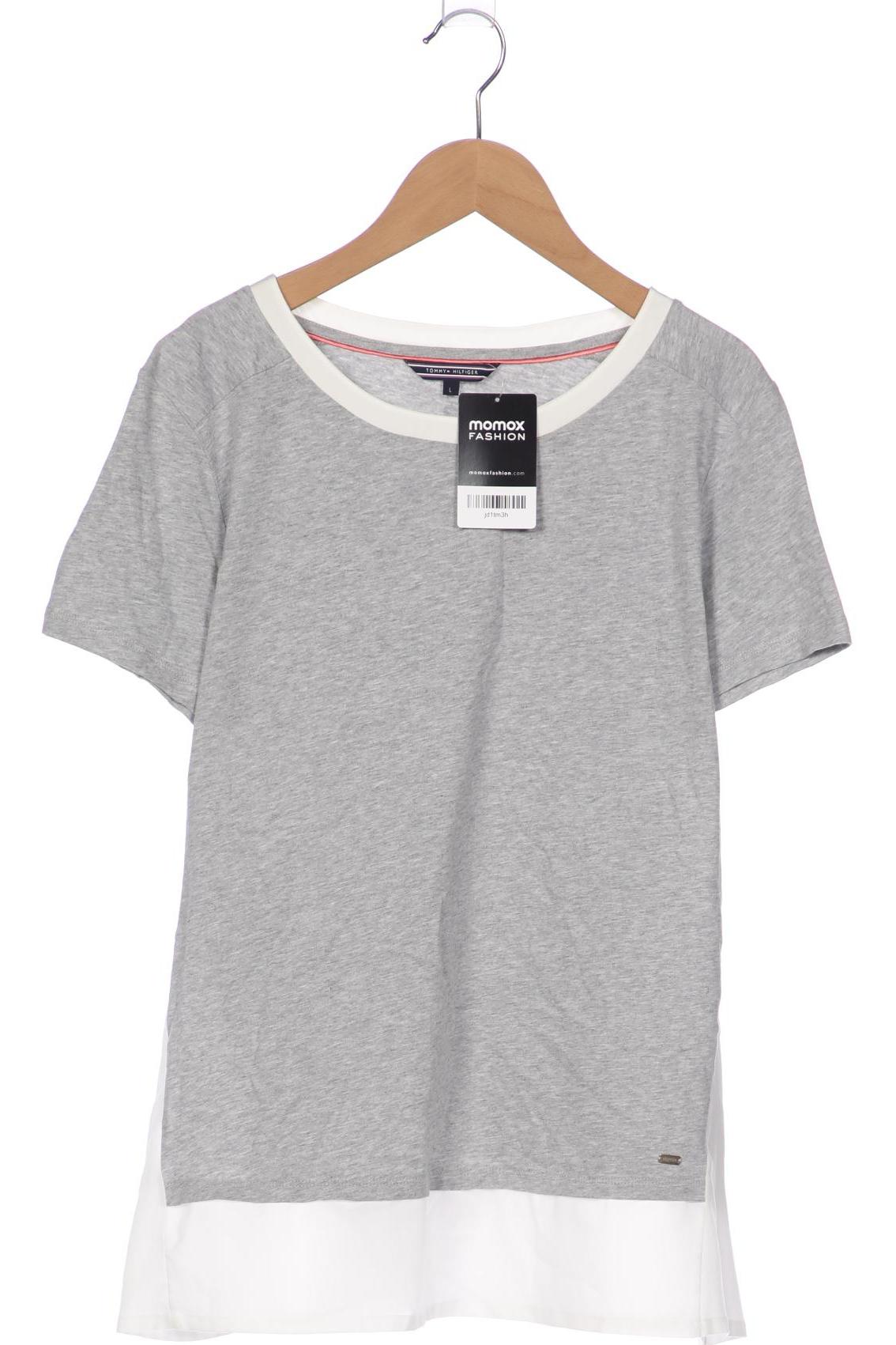 

Tommy Hilfiger Damen T-Shirt, grau, Gr. 42