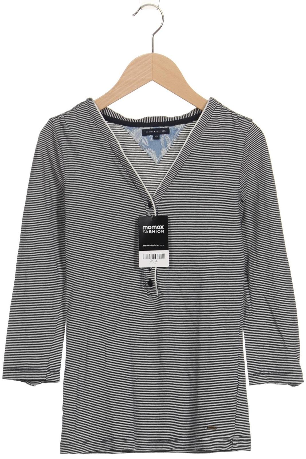 

Tommy Hilfiger Damen Langarmshirt, marineblau, Gr. 34