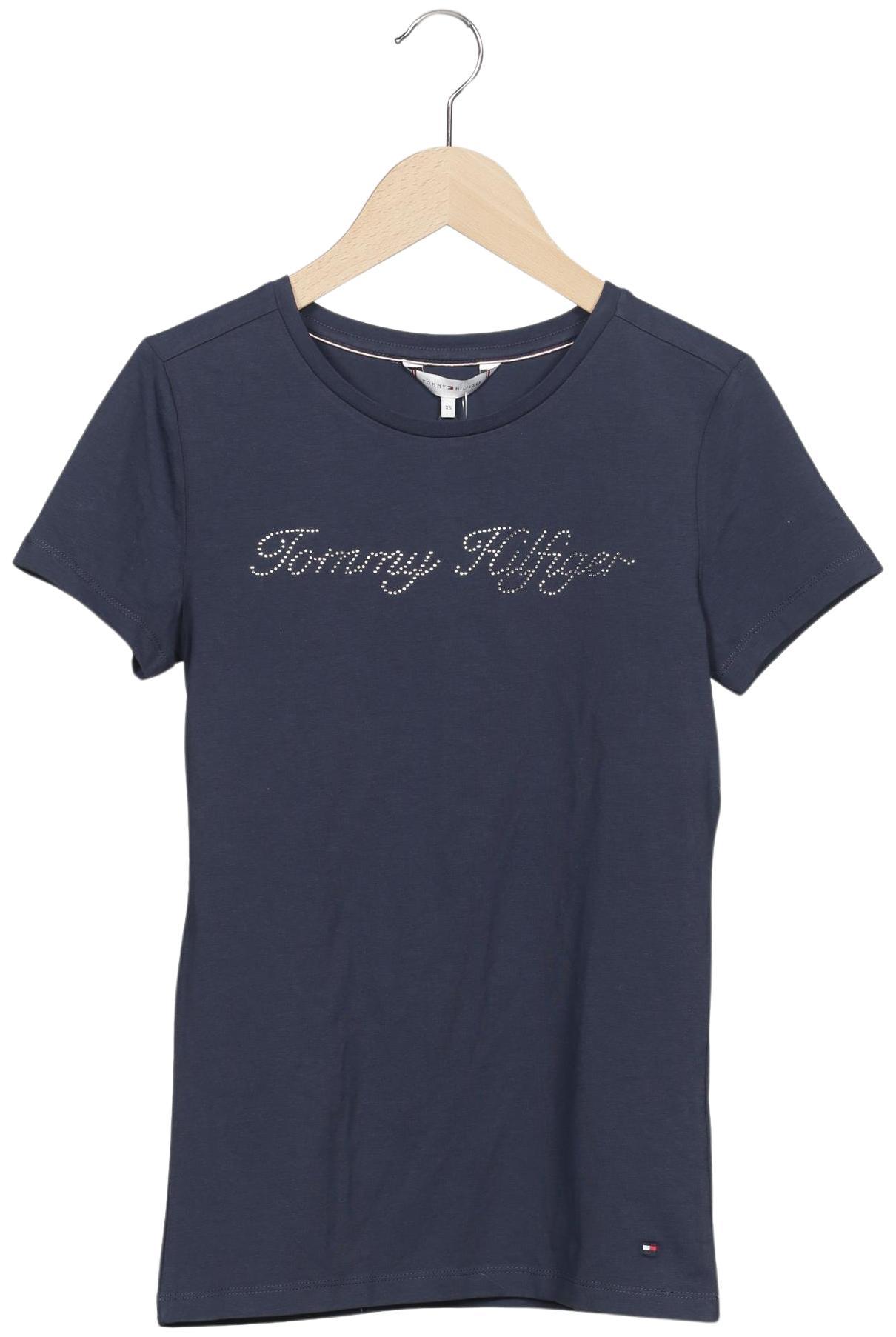 

Tommy Hilfiger Damen T-Shirt, marineblau, Gr. 34