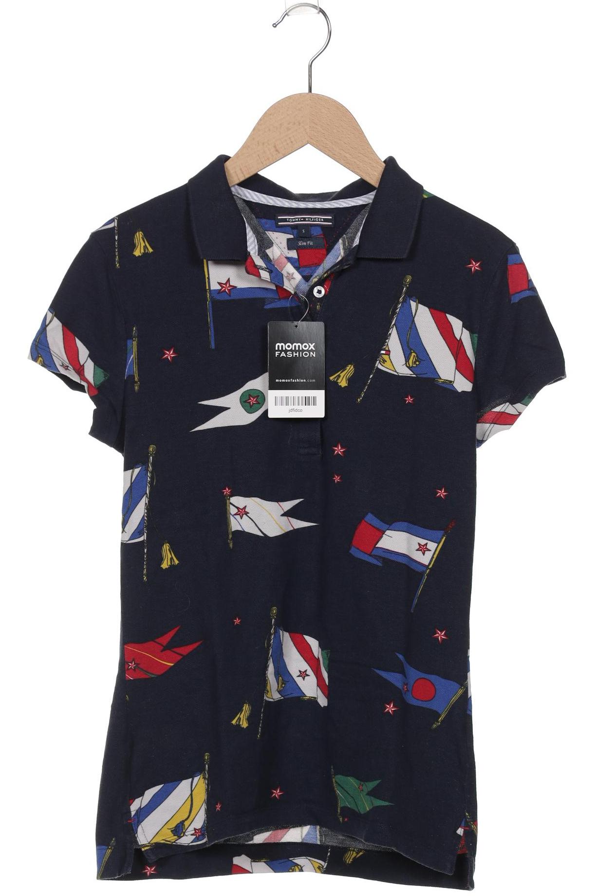 

Tommy Hilfiger Damen Poloshirt, marineblau, Gr. 36