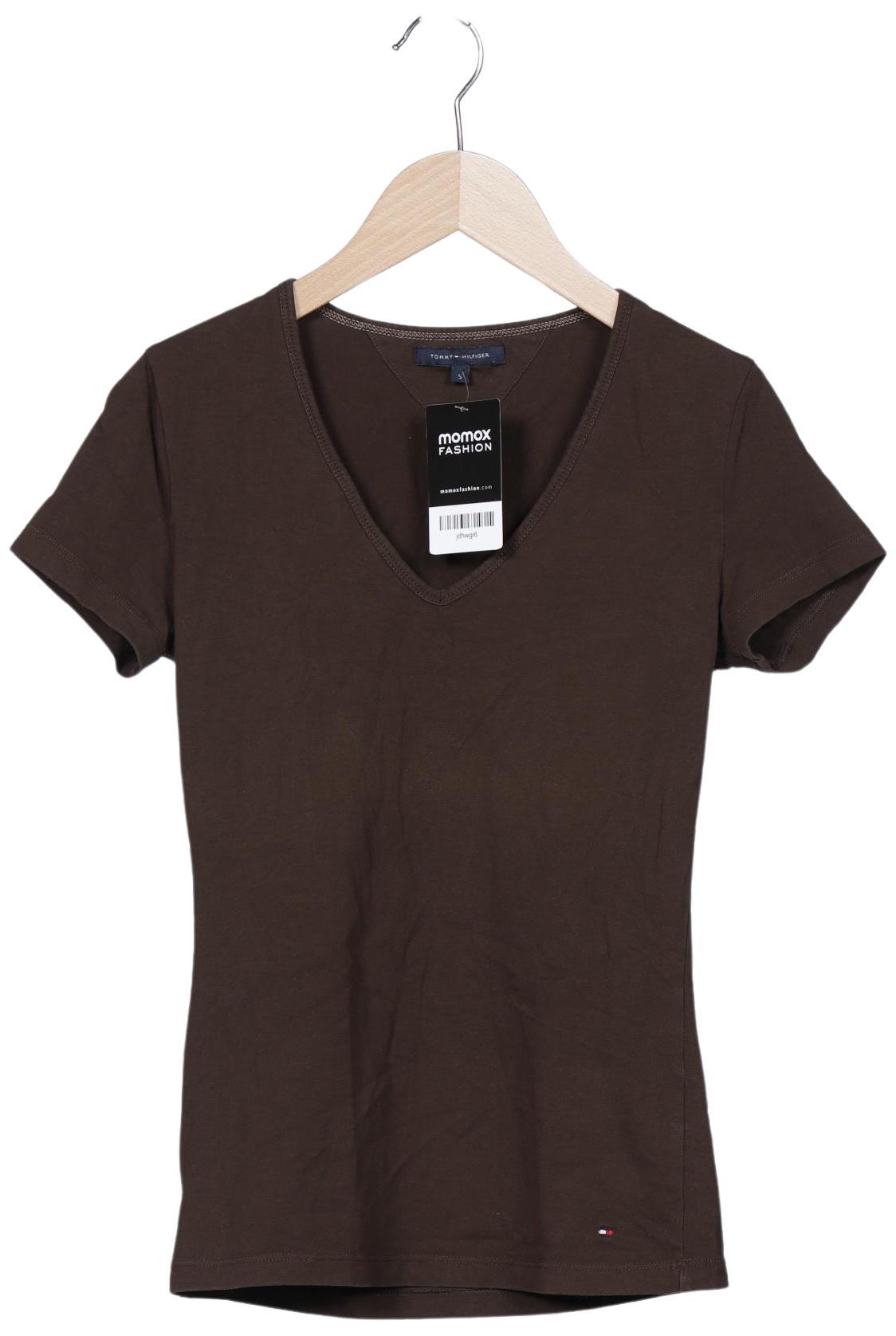 

Tommy Hilfiger Damen T-Shirt, braun, Gr. 36