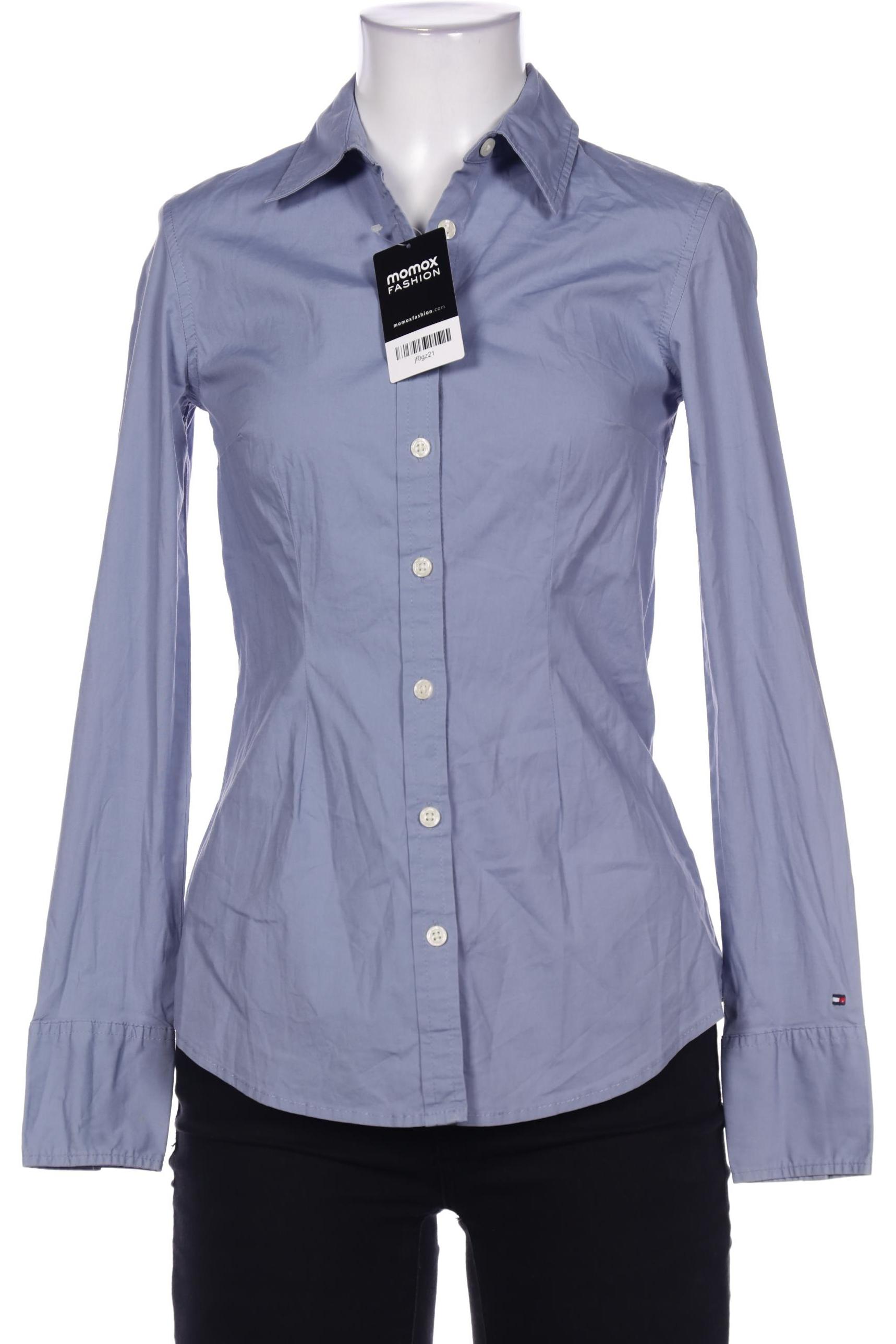 

Tommy Hilfiger Damen Bluse, blau, Gr. 34