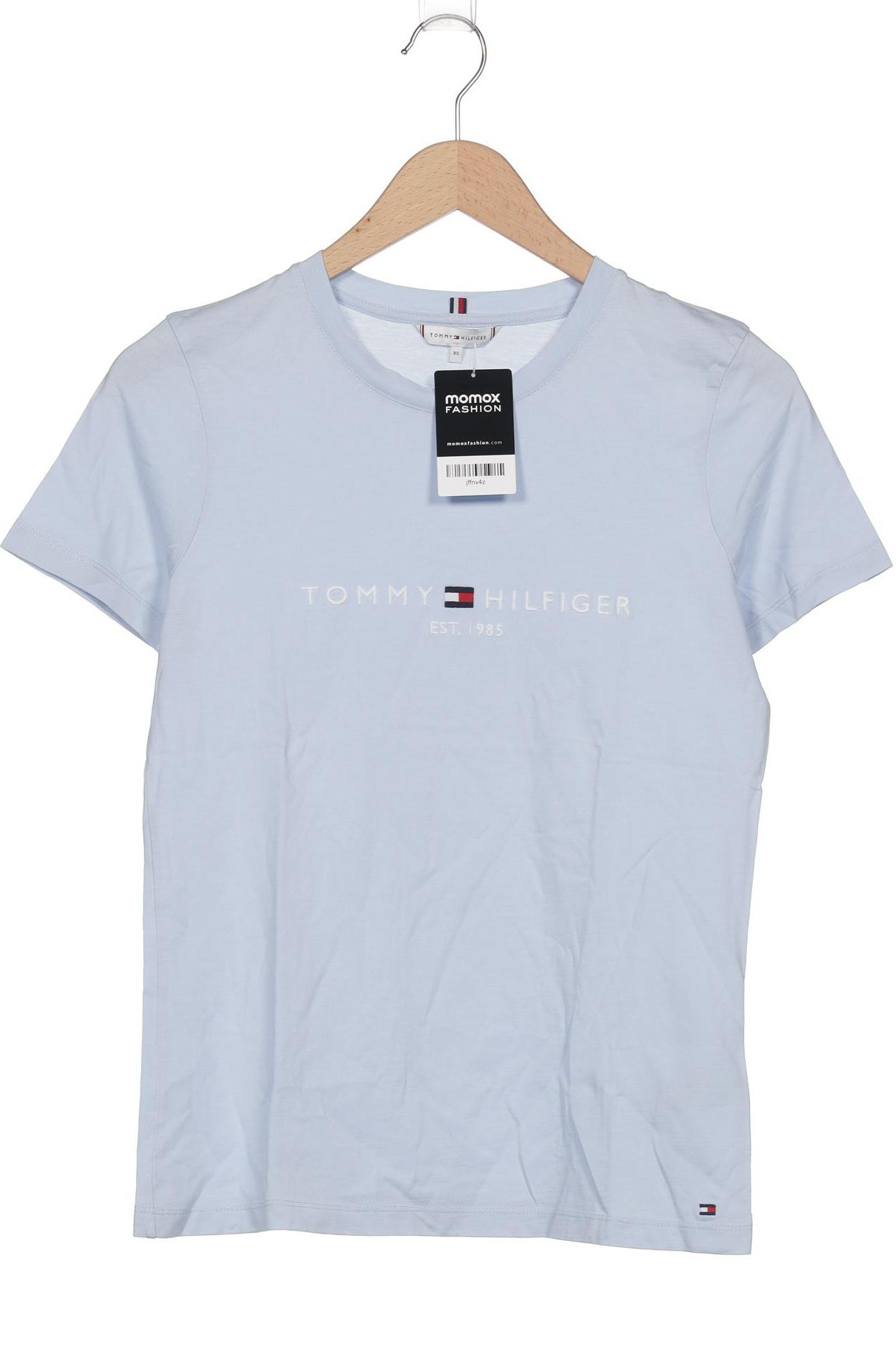 

Tommy Hilfiger Damen T-Shirt, hellblau, Gr. 34