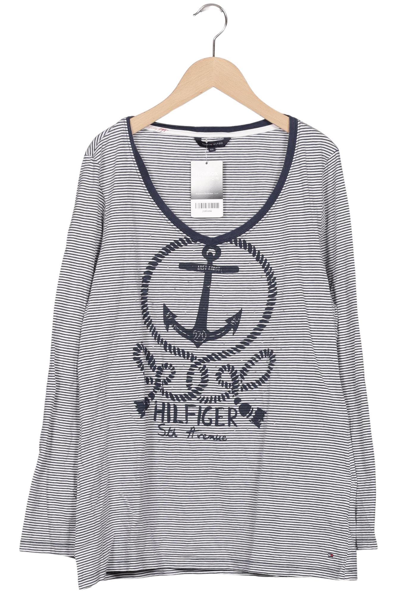 

Tommy Hilfiger Damen Langarmshirt, marineblau, Gr. 46