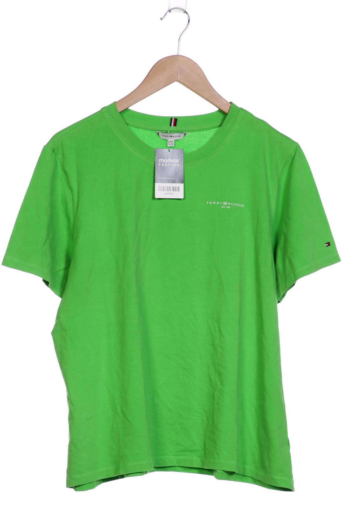 

Tommy Hilfiger Damen T-Shirt, grün, Gr. 48