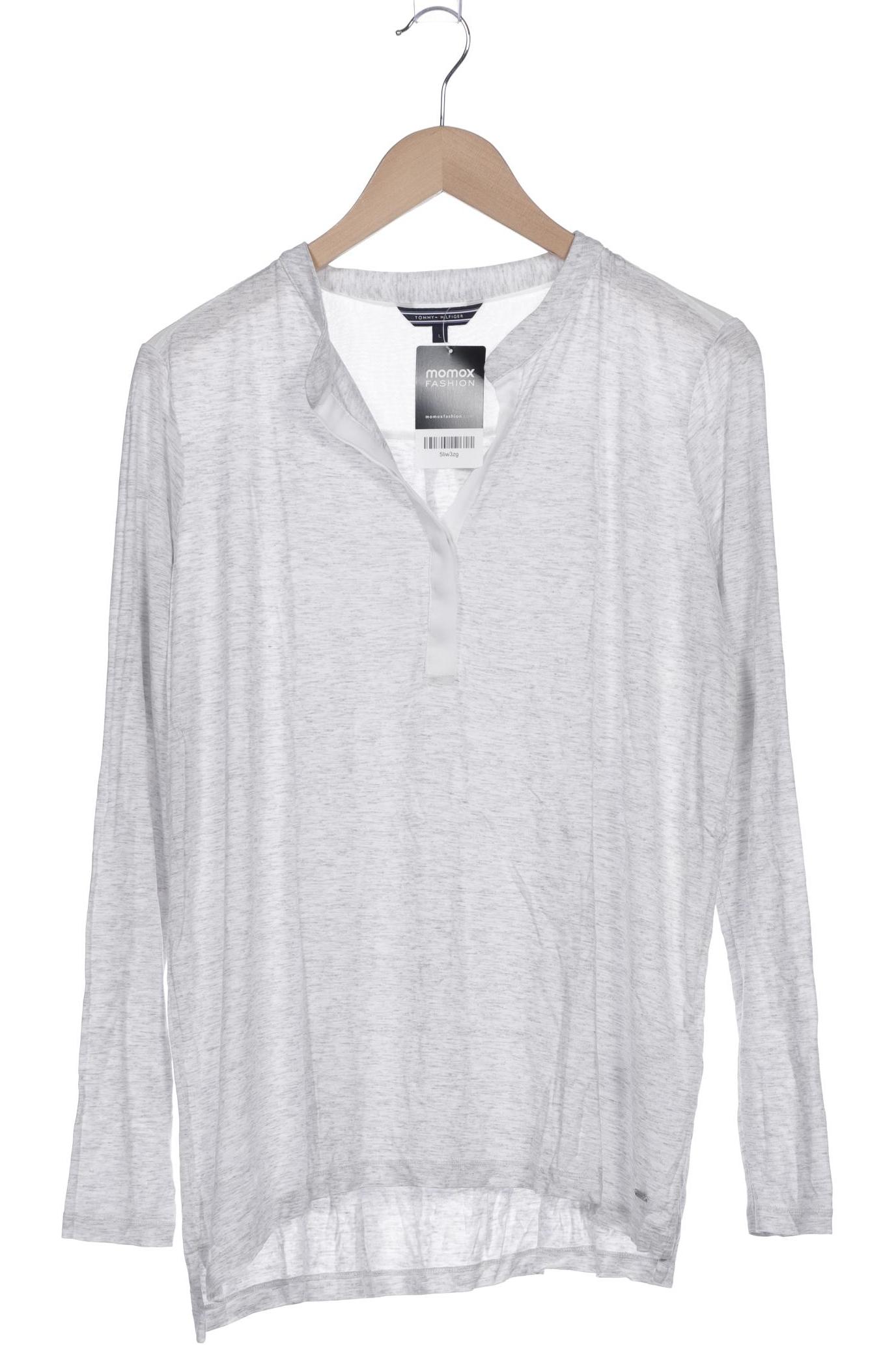 

Tommy Hilfiger Damen Langarmshirt, grau, Gr. 42