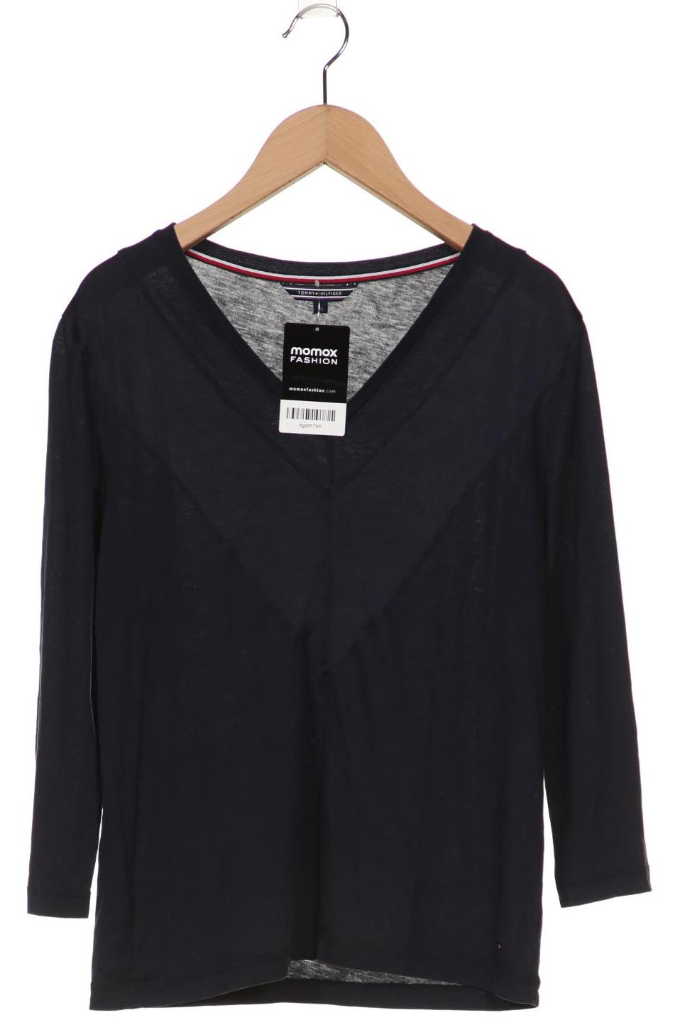 

Tommy Hilfiger Damen Langarmshirt, marineblau, Gr. 34