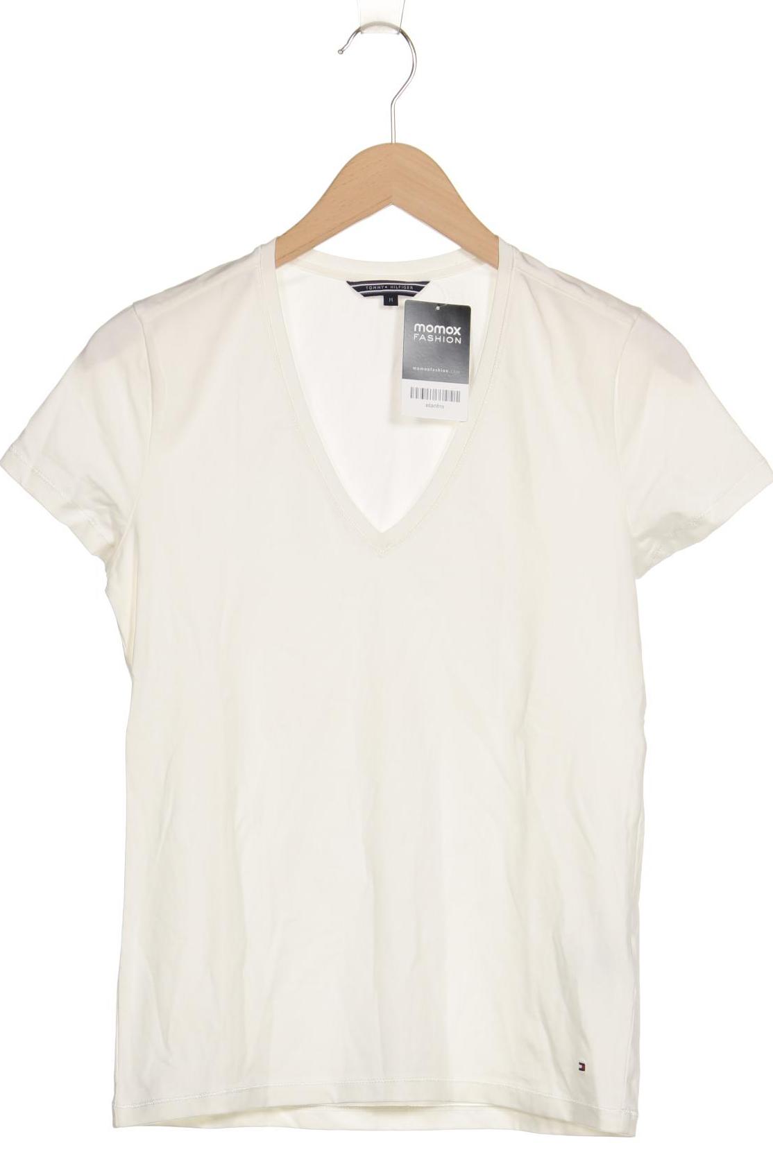 

Tommy Hilfiger Damen T-Shirt, cremeweiß, Gr. 38