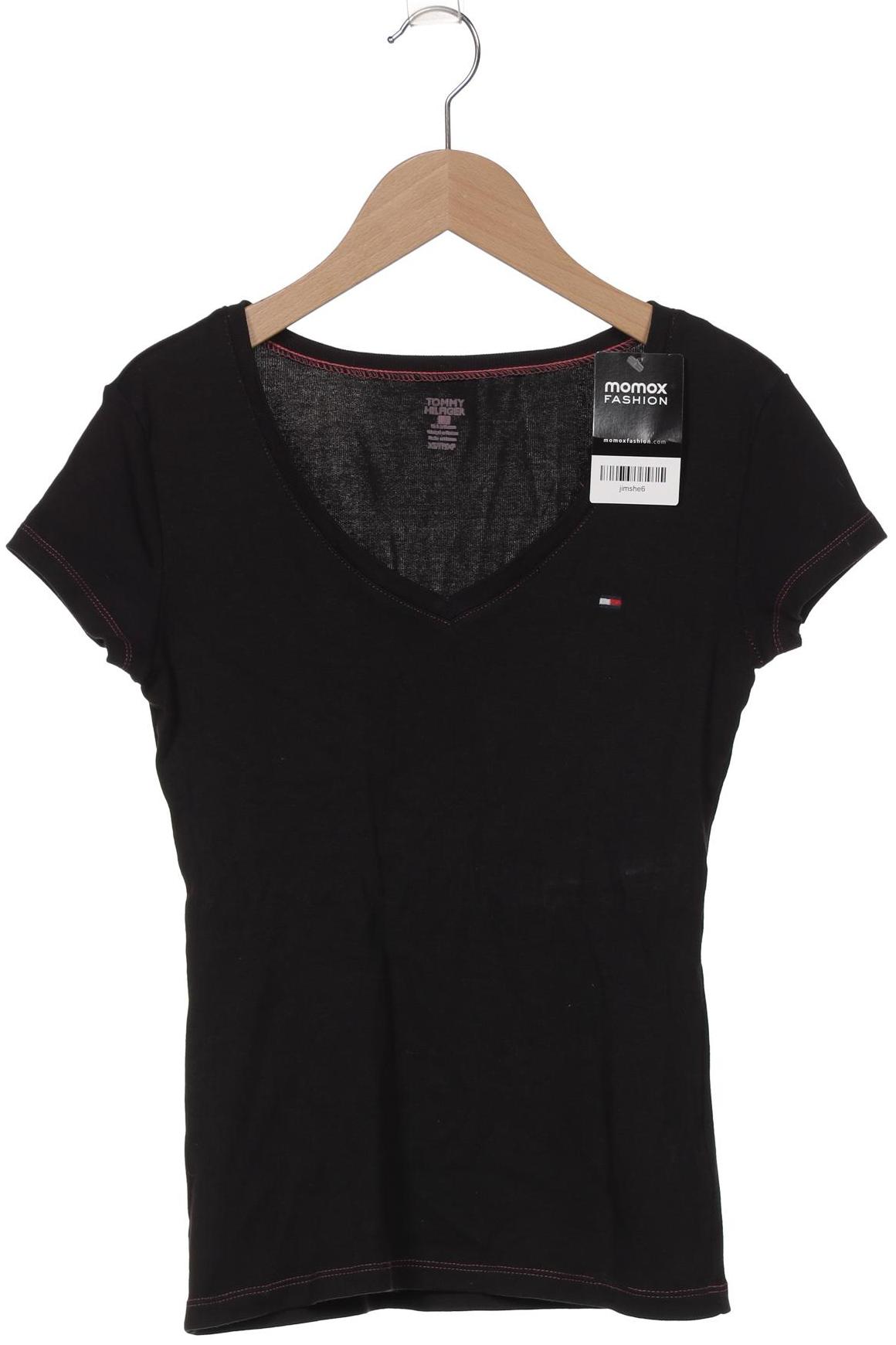 

Tommy Hilfiger Damen T-Shirt, schwarz, Gr. 34