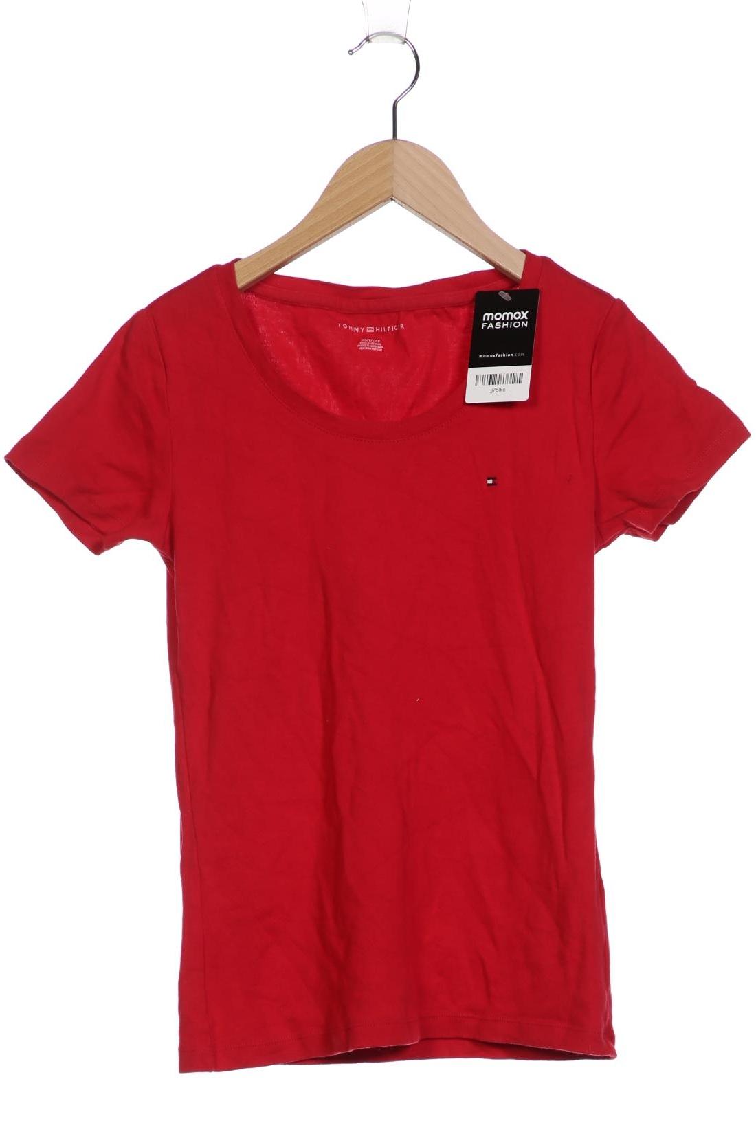 

Tommy Hilfiger Damen T-Shirt, rot, Gr. 34