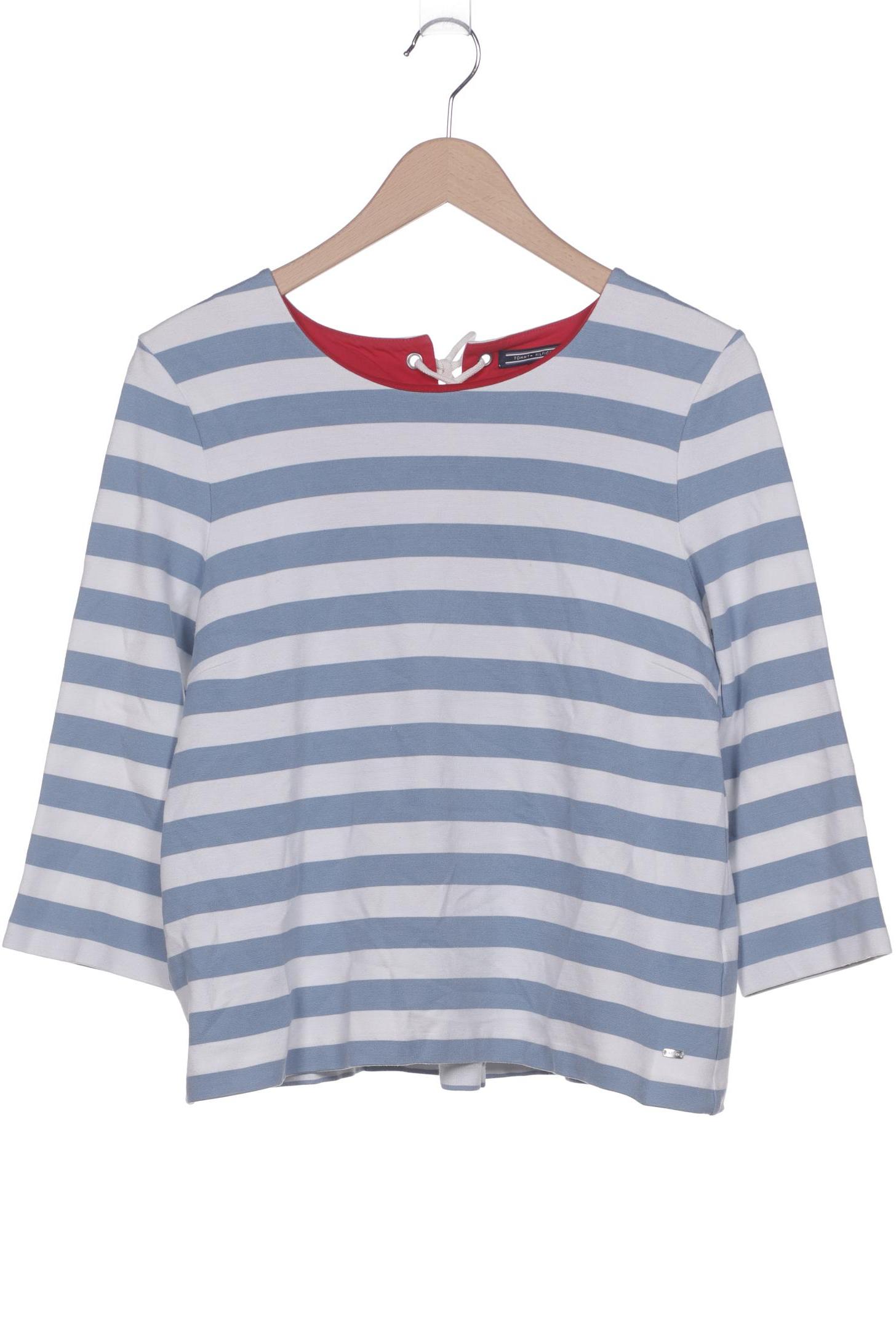 

Tommy Hilfiger Damen Langarmshirt, blau, Gr. 42