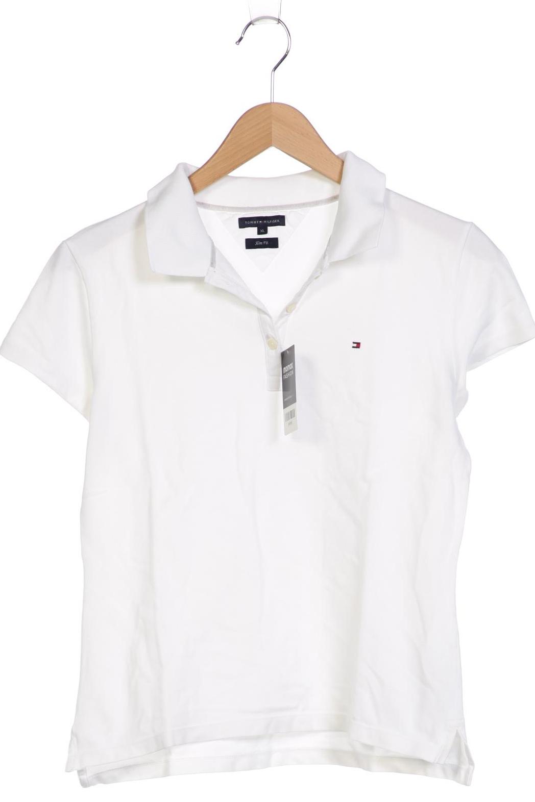 

Tommy Hilfiger Damen Poloshirt, weiß, Gr. 44