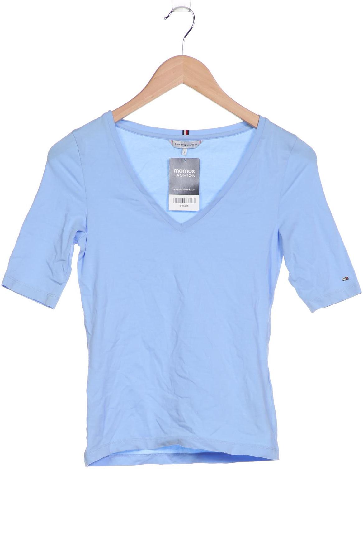 

Tommy Hilfiger Damen T-Shirt, blau, Gr. 36