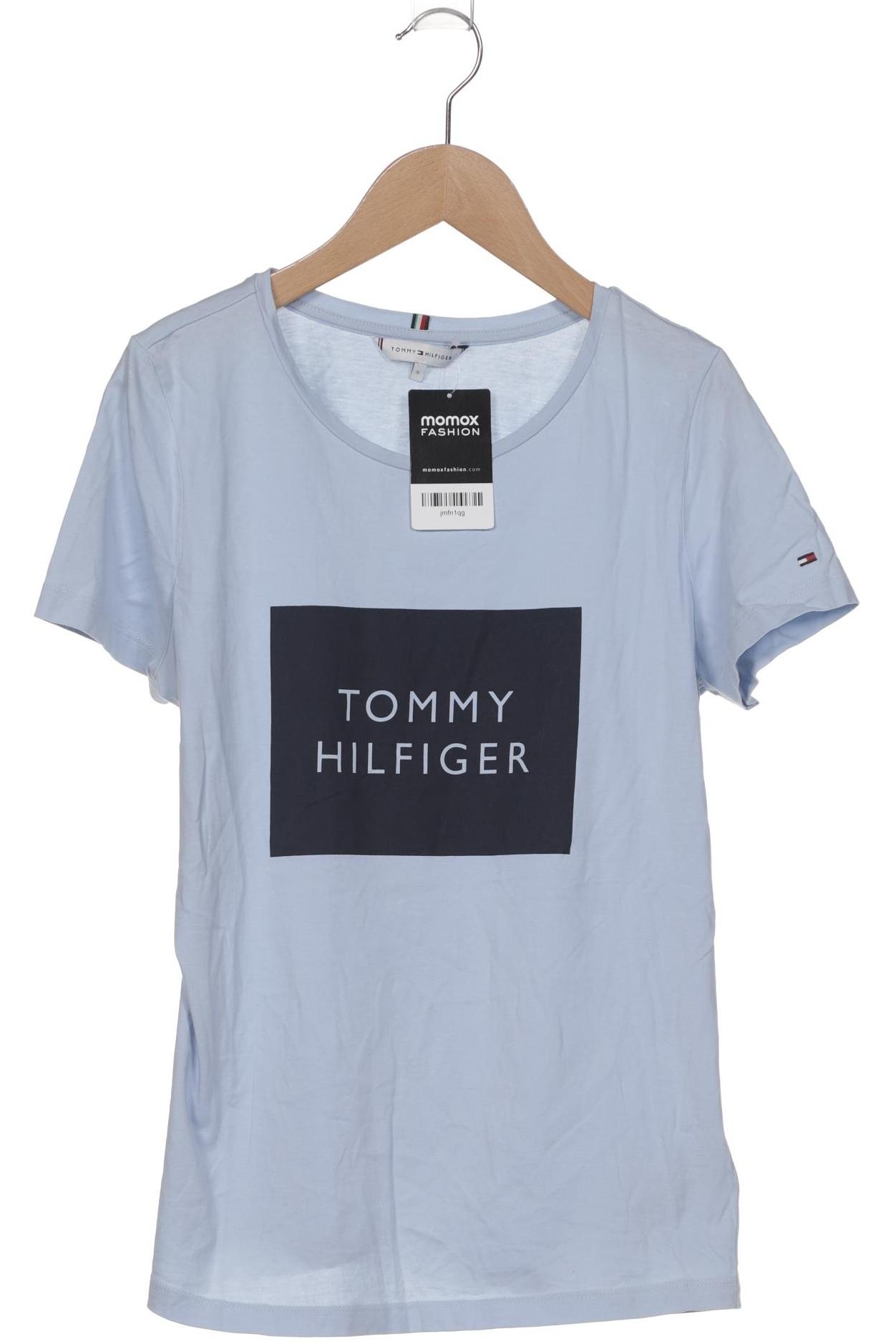 

Tommy Hilfiger Damen T-Shirt, hellblau, Gr. 36