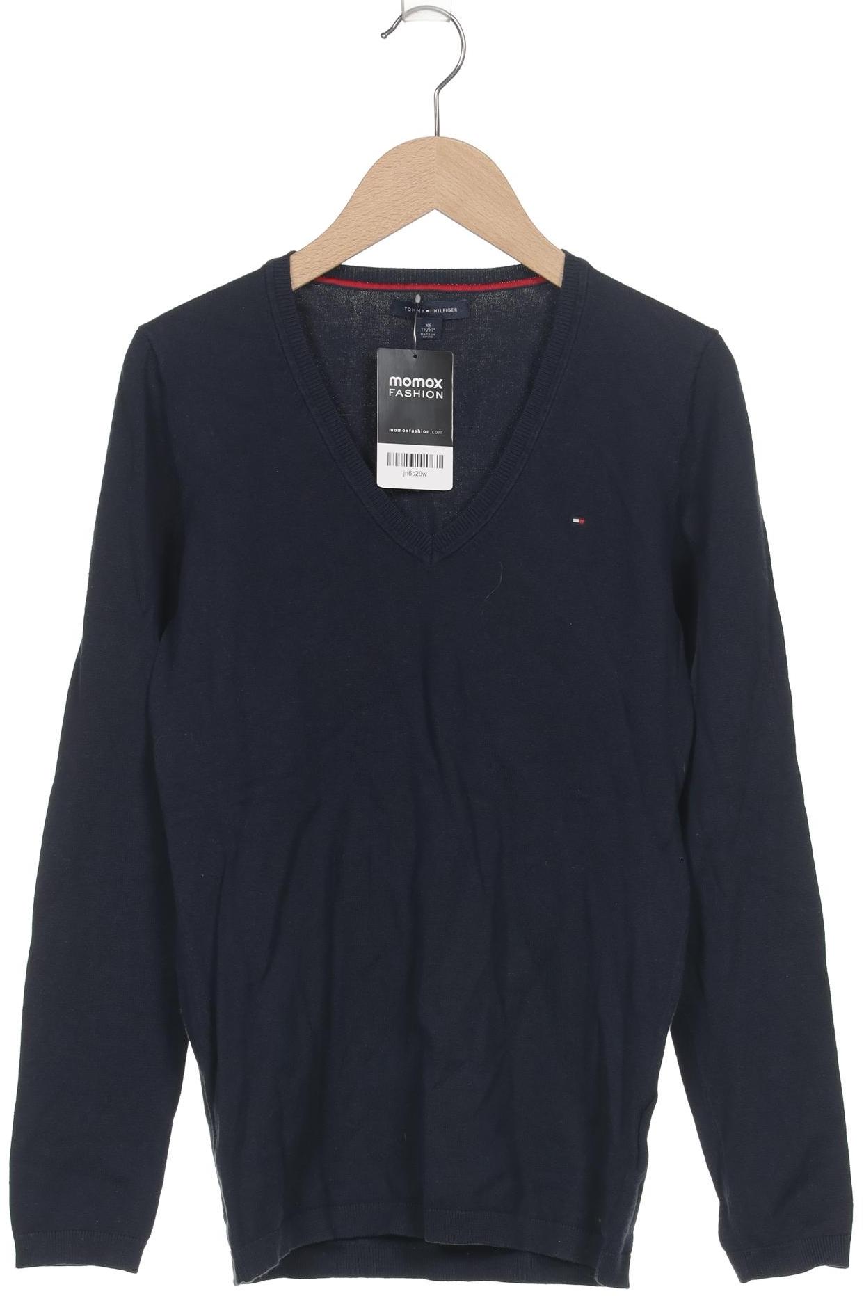 

Tommy Hilfiger Damen Langarmshirt, marineblau, Gr. 34