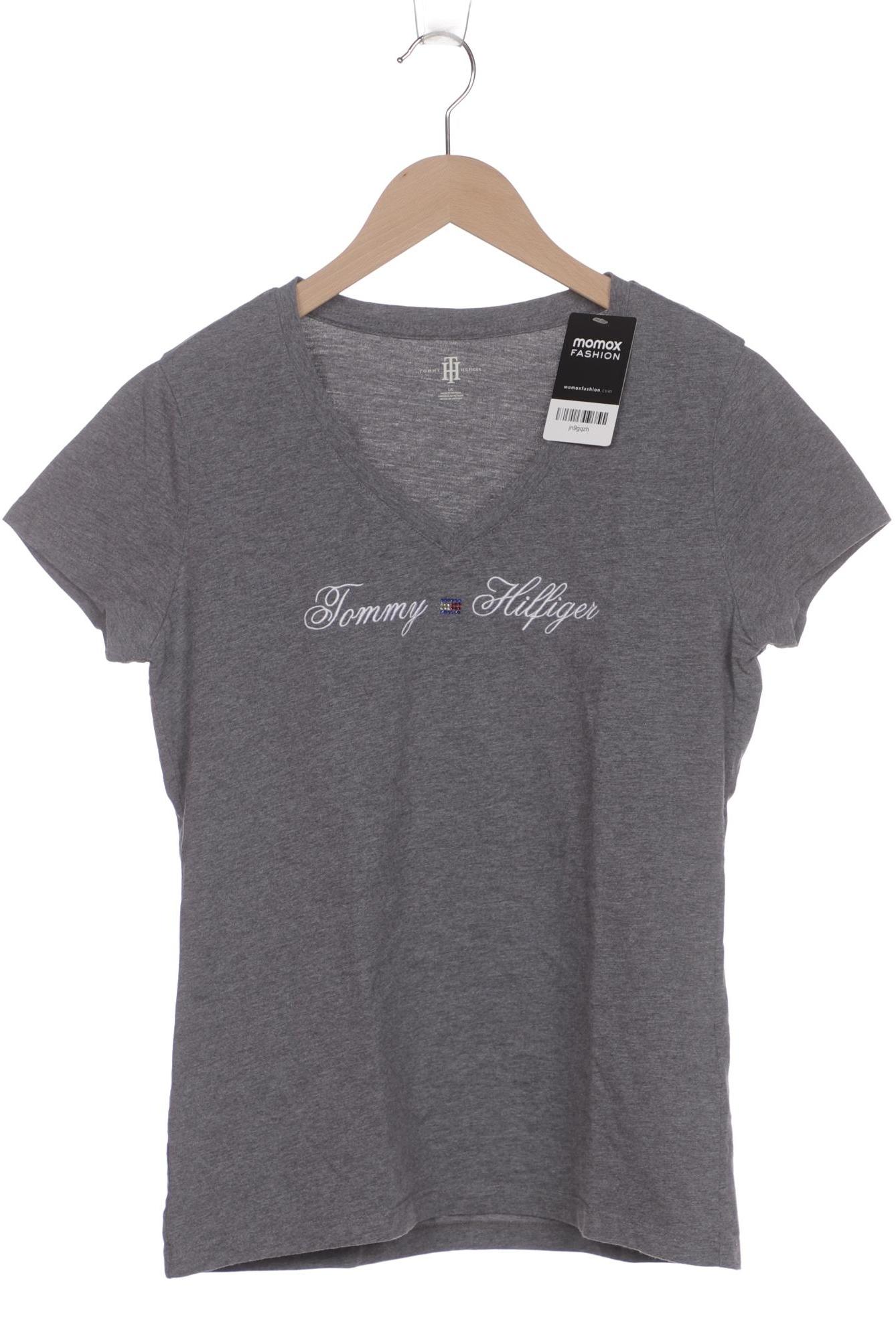 

Tommy Hilfiger Damen T-Shirt, grau, Gr. 42
