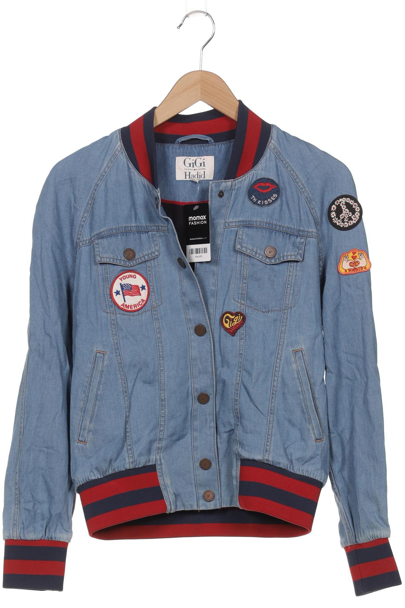 

Tommy Hilfiger Damen Jacke, blau, Gr. 38