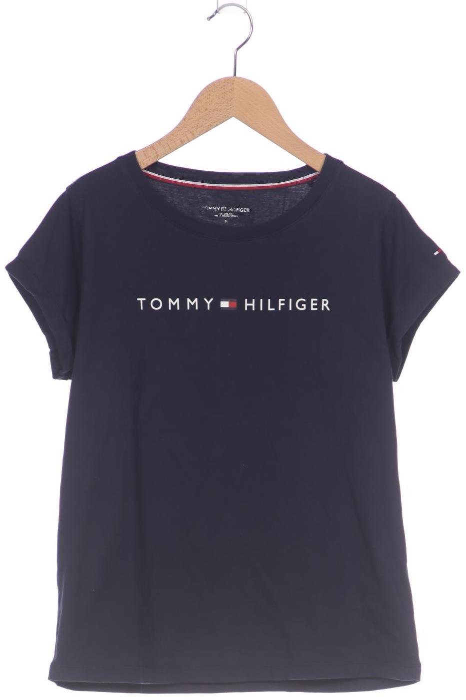 

Tommy Hilfiger Damen T-Shirt, marineblau, Gr. 36