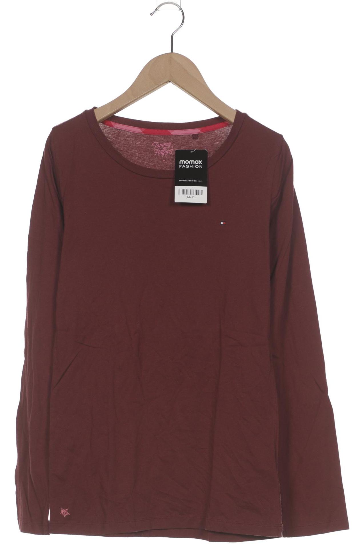 

Tommy Hilfiger Damen Langarmshirt, bordeaux, Gr. 38