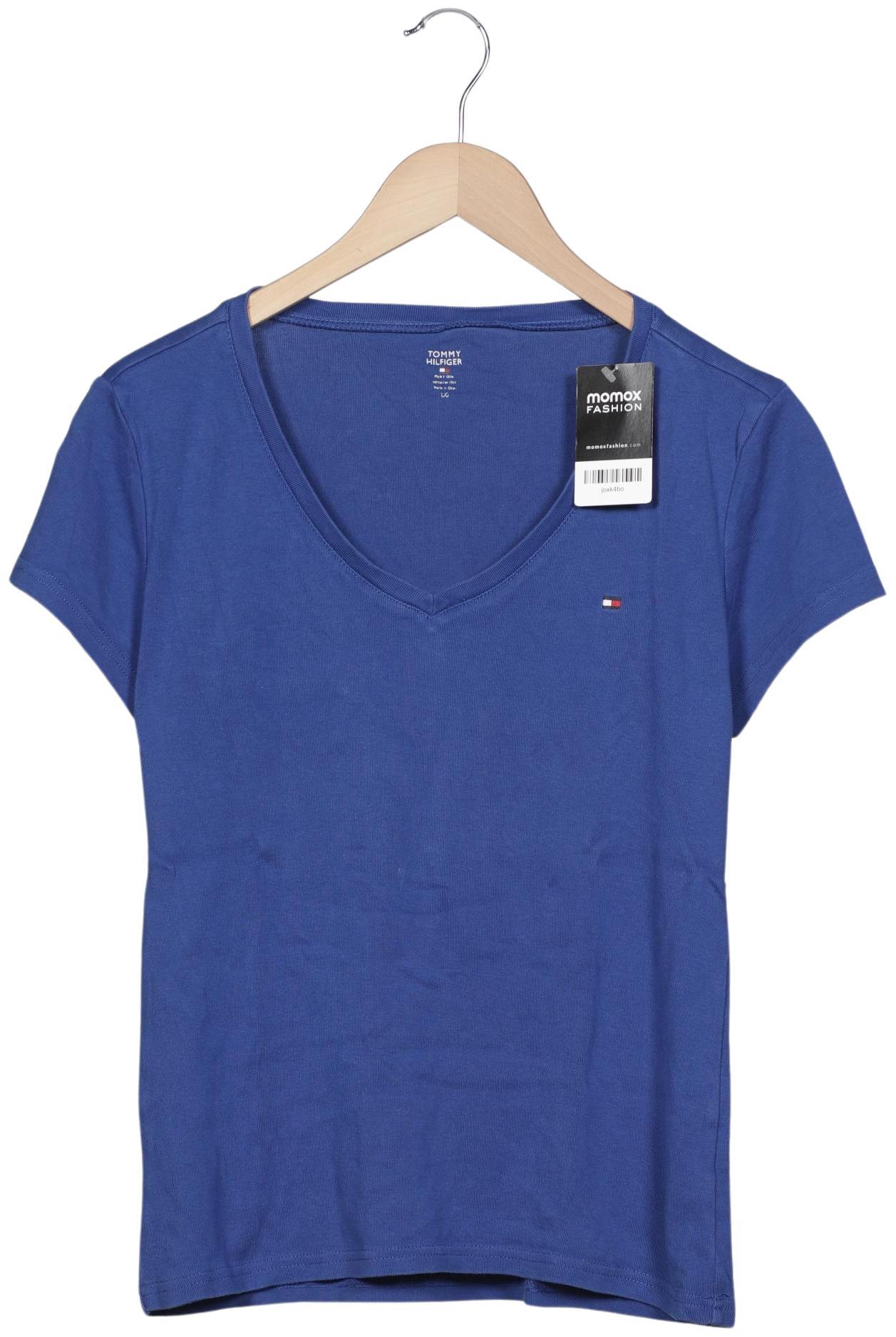 

Tommy Hilfiger Damen T-Shirt, blau, Gr. 42