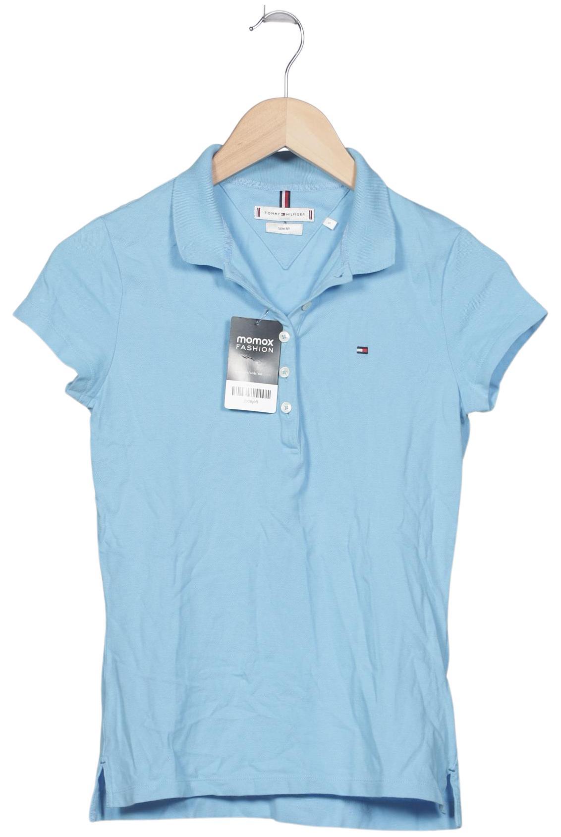 

Tommy Hilfiger Damen Poloshirt, hellblau, Gr. 36