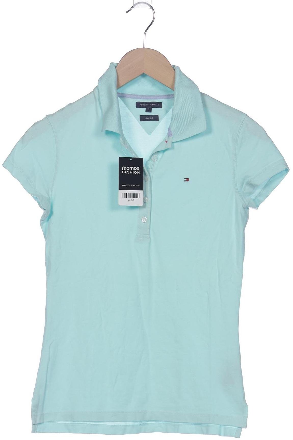 

Tommy Hilfiger Damen Poloshirt, türkis, Gr. 36