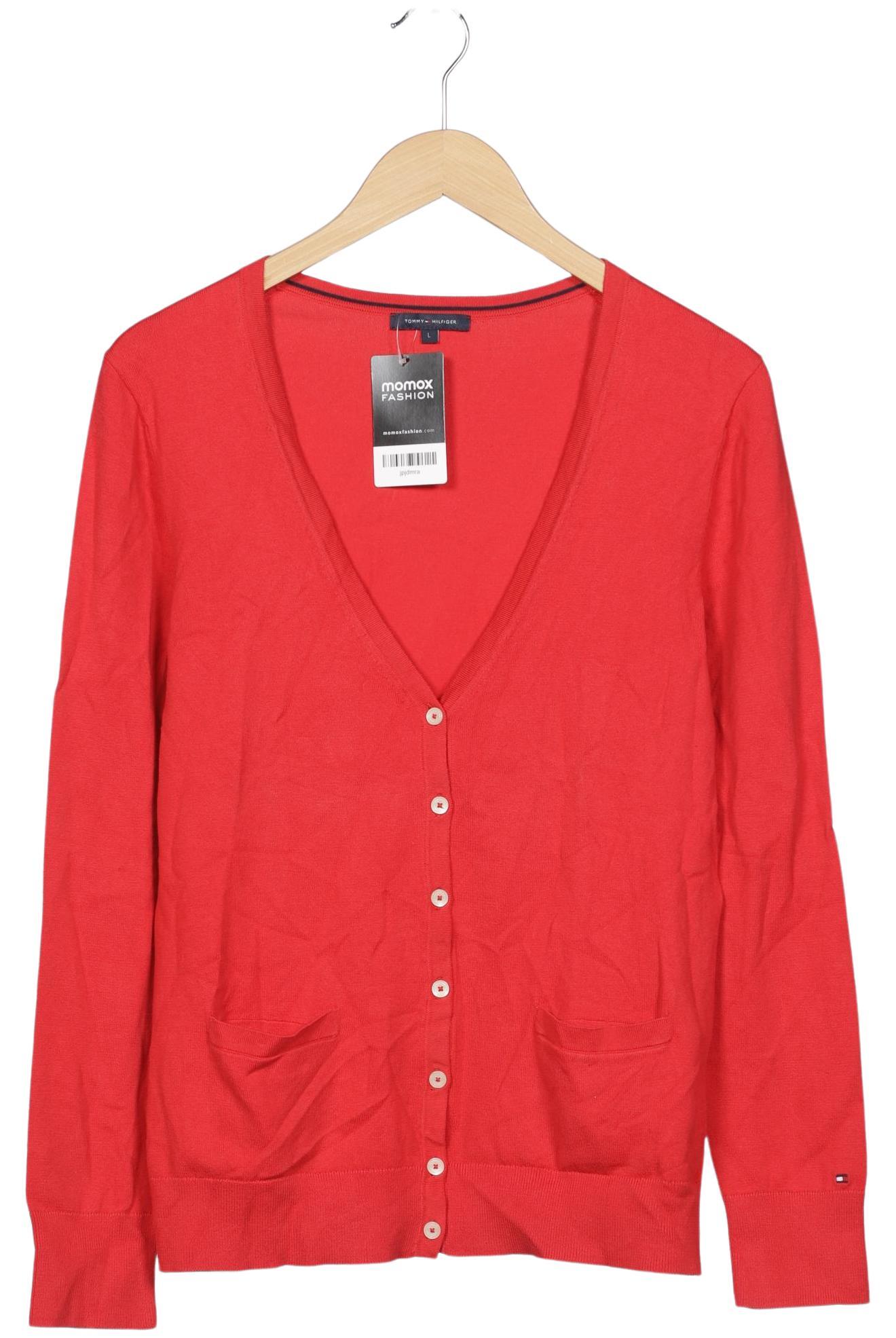 

Tommy Hilfiger Damen Strickjacke, rot, Gr. 42