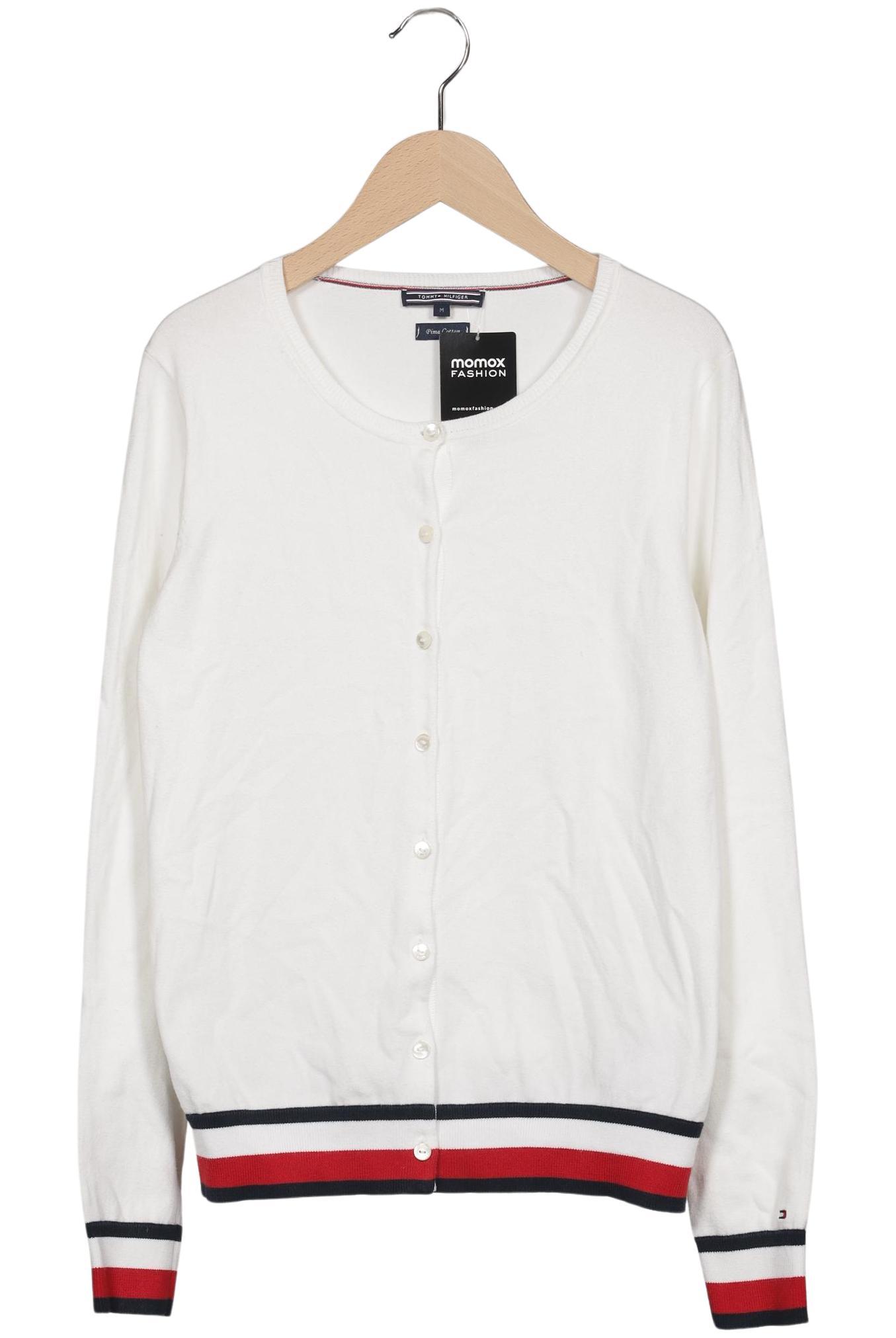 

Tommy Hilfiger Damen Strickjacke, weiß, Gr. 38