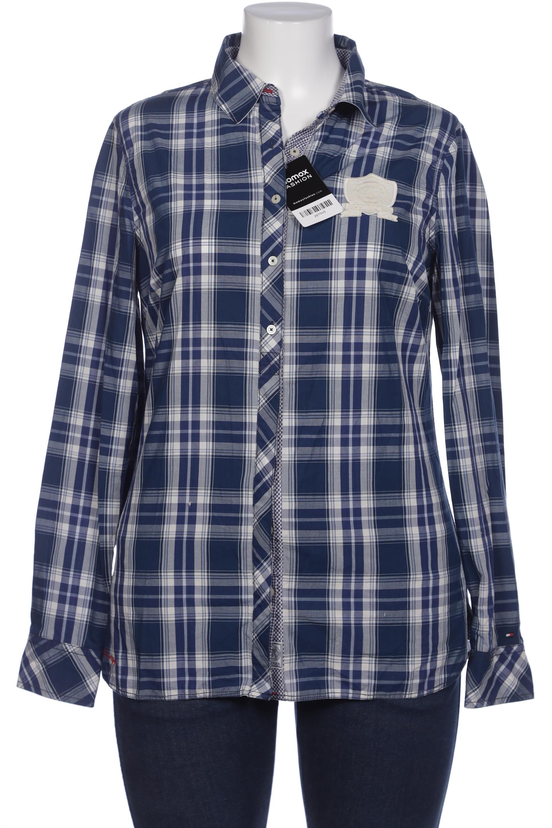 

Tommy Hilfiger Damen Bluse, blau, Gr. 12
