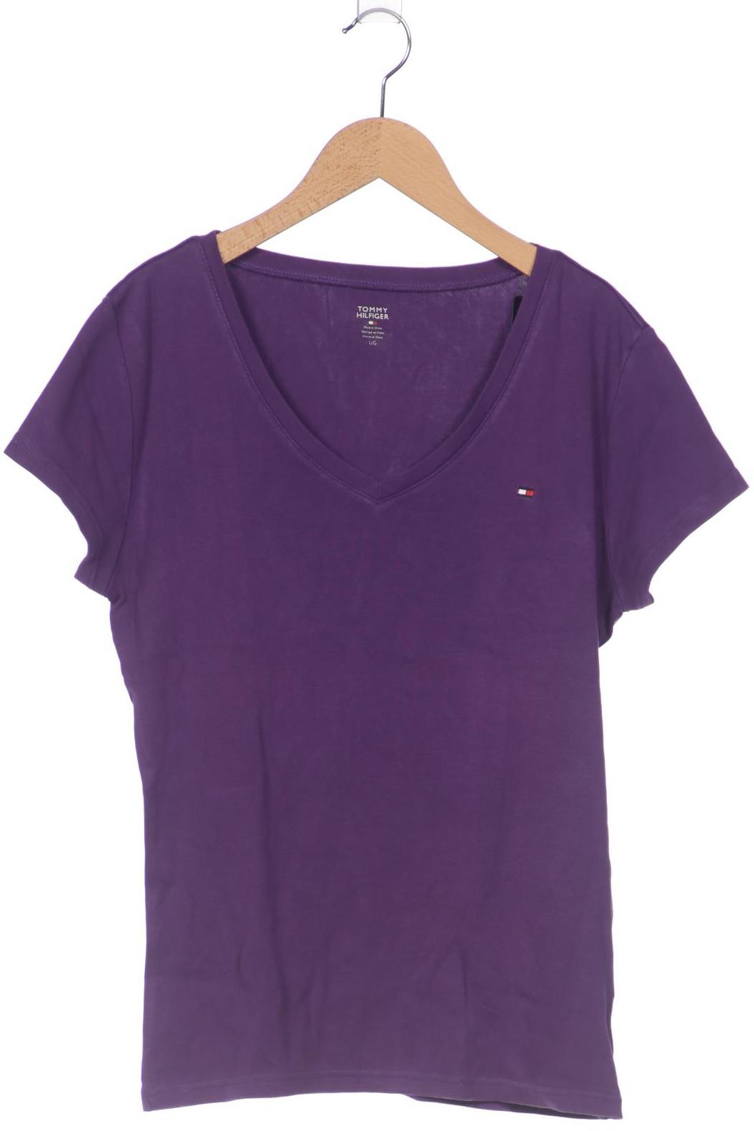 

Tommy Hilfiger Damen T-Shirt, flieder, Gr. 42
