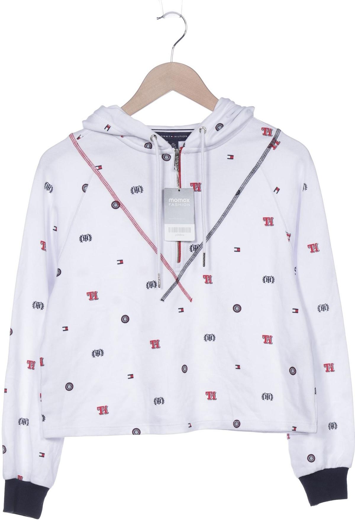 

Tommy Hilfiger Damen Kapuzenpullover, weiß, Gr. 34
