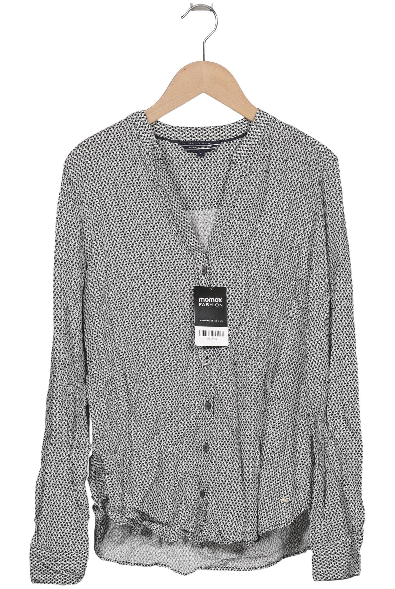 

Tommy Hilfiger Damen Bluse, grau, Gr. 8