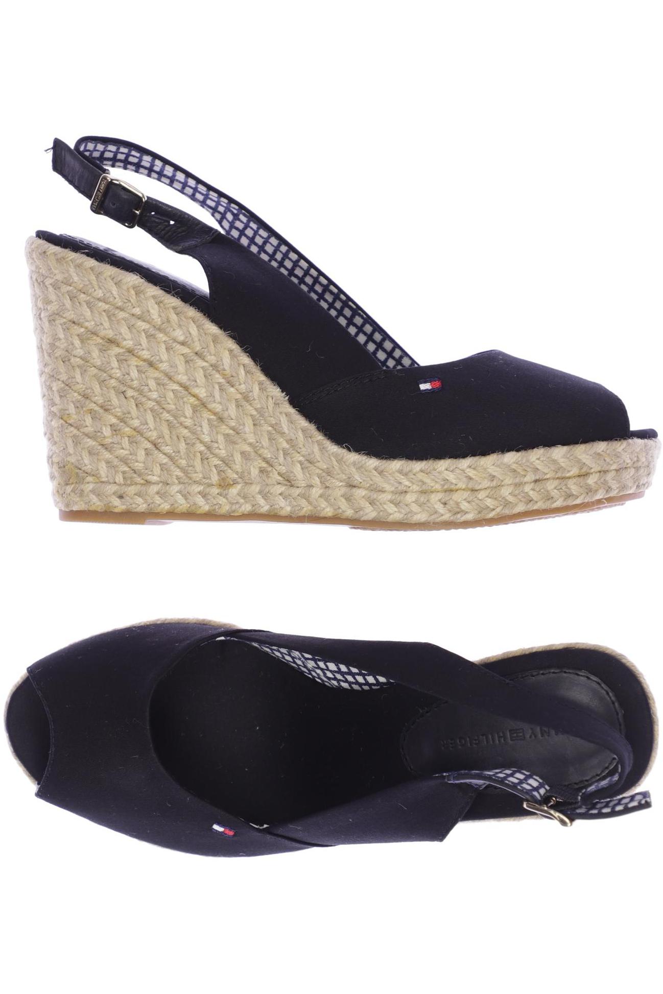 

Tommy Hilfiger Damen Sandale, schwarz, Gr. 39