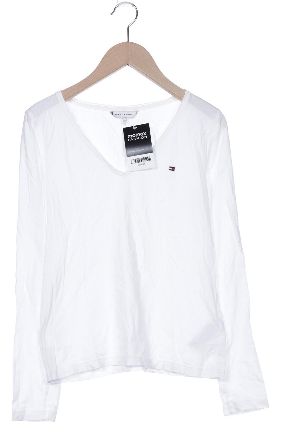 

Tommy Hilfiger Damen Langarmshirt, weiß, Gr. 32