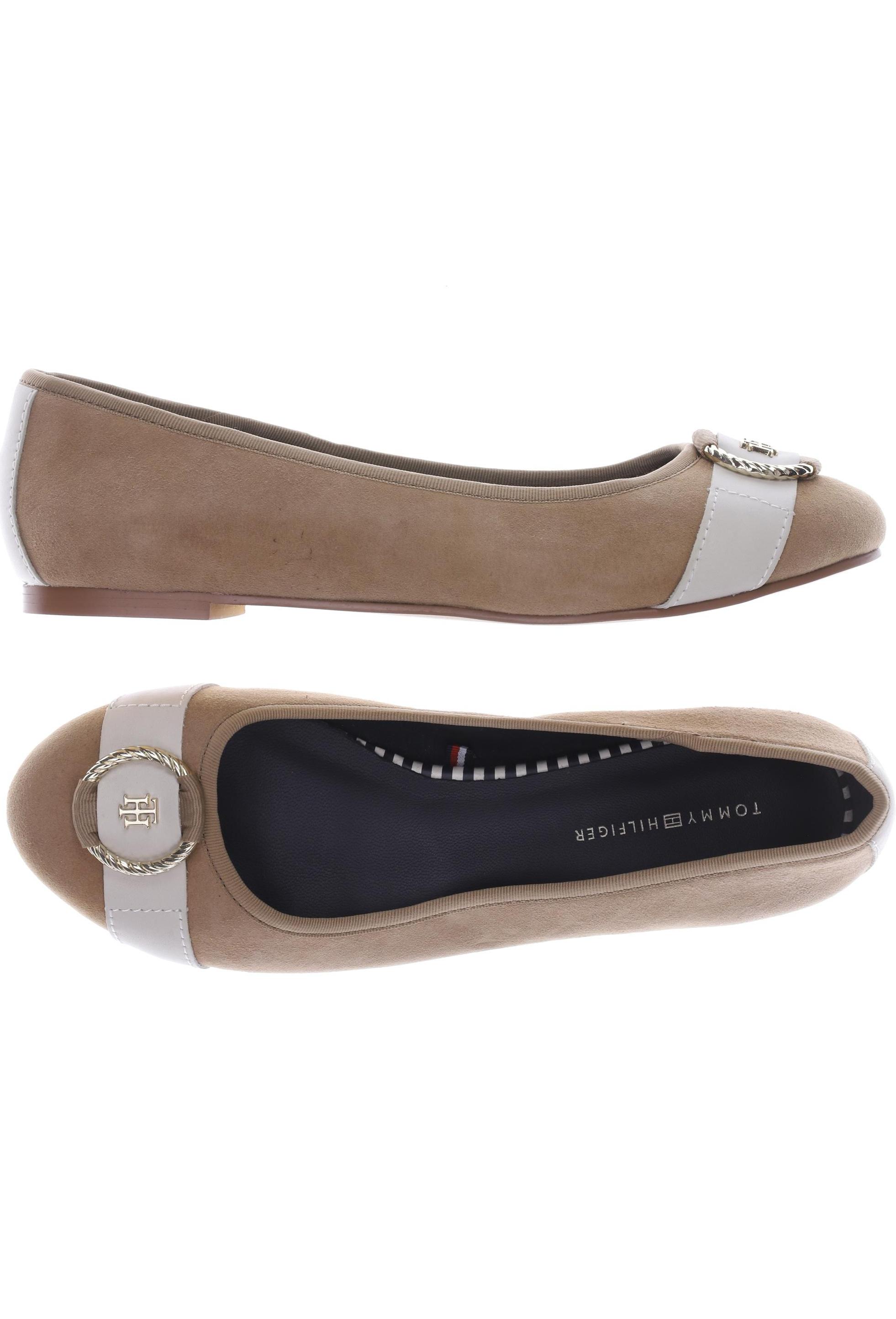 

Tommy Hilfiger Damen Ballerinas, beige