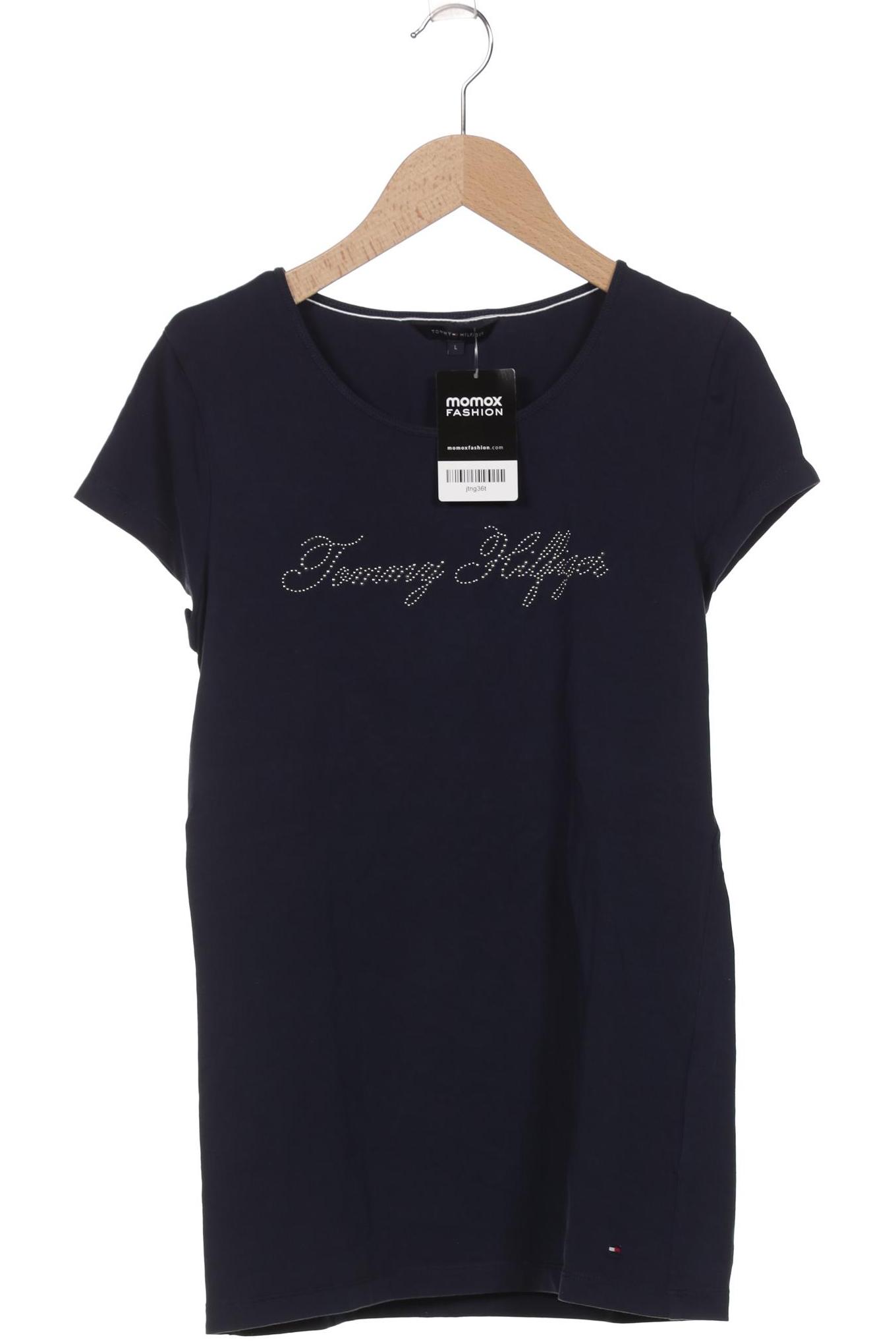 

Tommy Hilfiger Damen T-Shirt, marineblau, Gr. 42