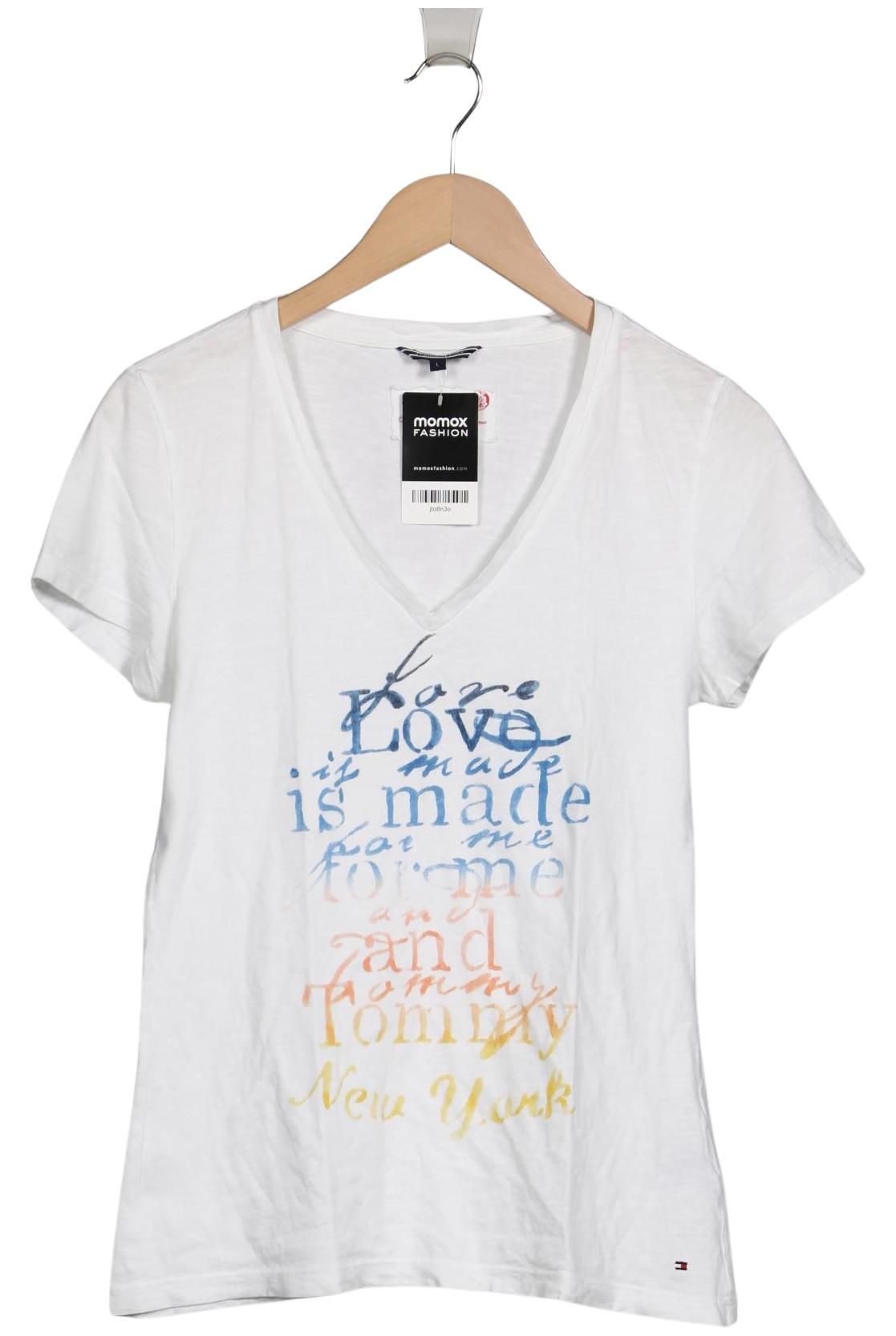 

Tommy Hilfiger Damen T-Shirt, weiß, Gr. 42