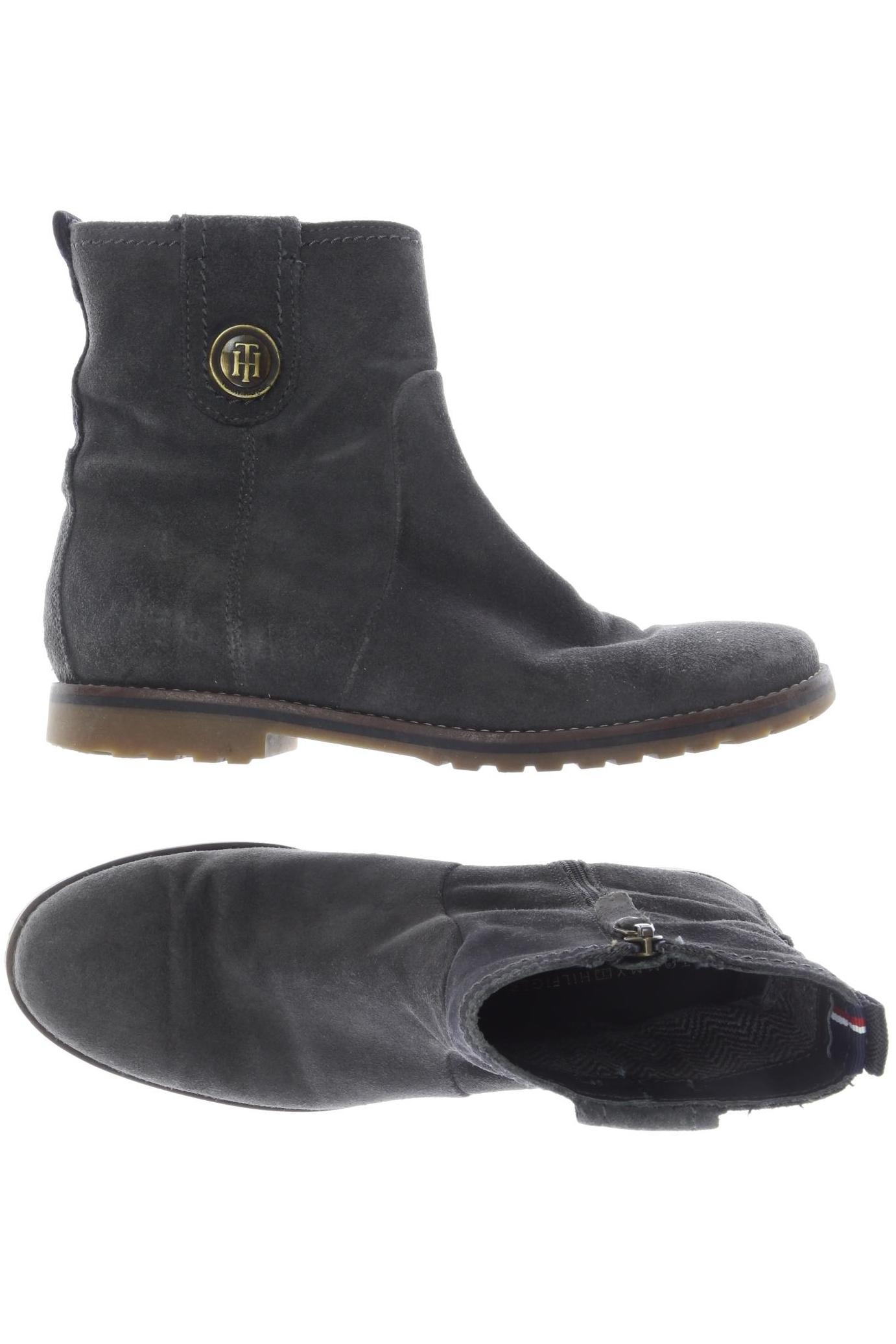 

Tommy Hilfiger Damen Stiefelette, grau, Gr. 37