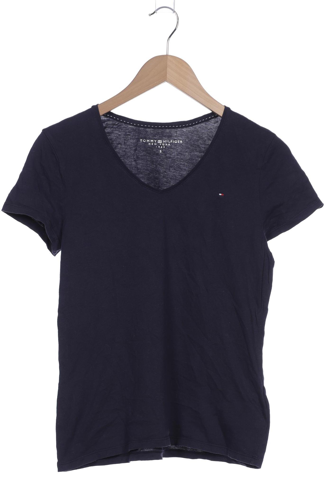 

Tommy Hilfiger Damen T-Shirt, marineblau, Gr. 36