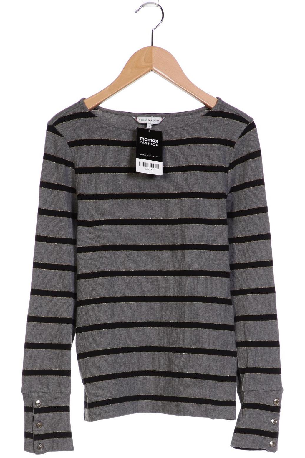 

Tommy Hilfiger Damen Langarmshirt, grau, Gr. 36