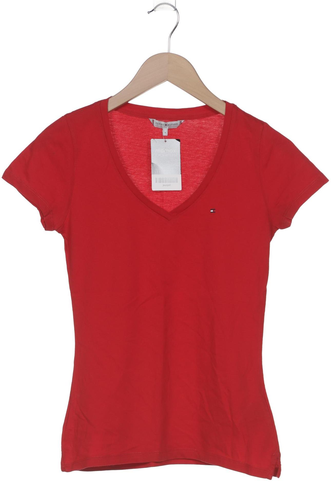 

Tommy Hilfiger Damen T-Shirt, rot, Gr. 36