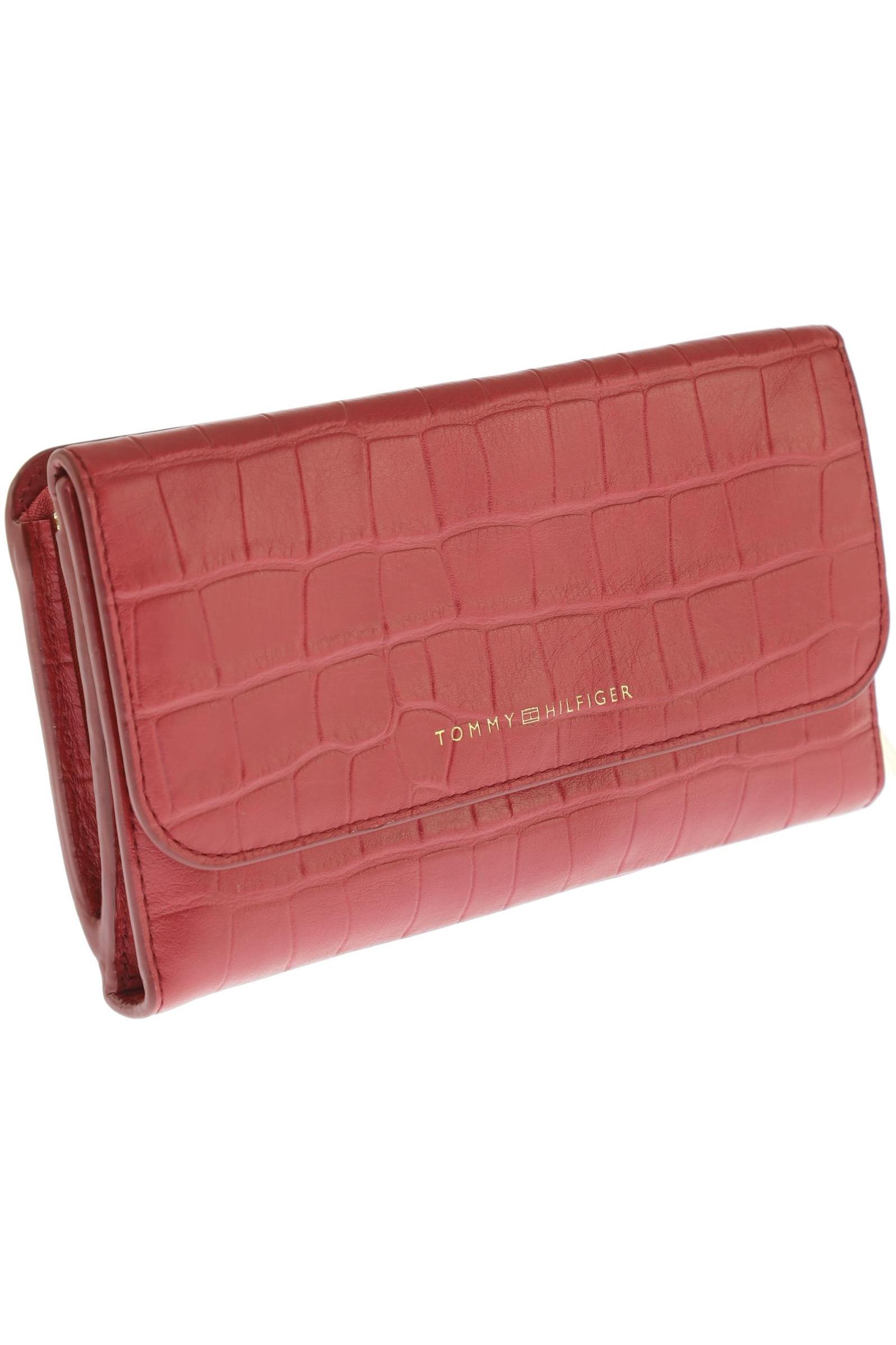 

Tommy Hilfiger Damen Portemonnaie, rot, Gr.