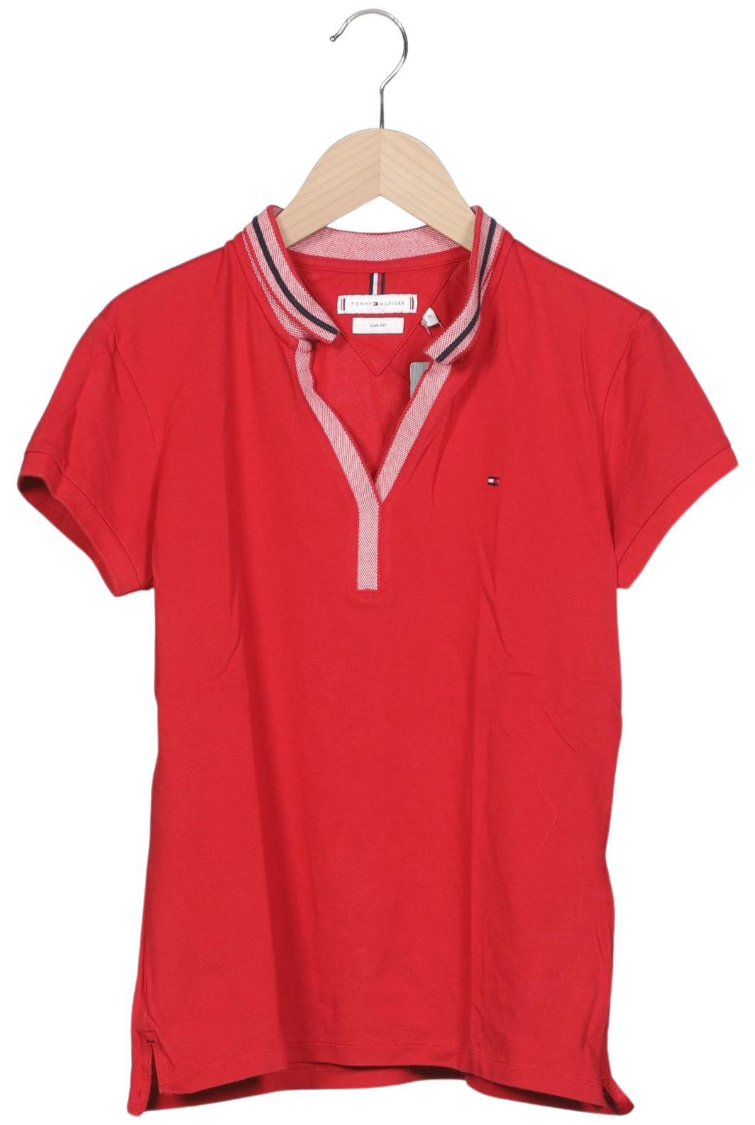 

Tommy Hilfiger Damen Poloshirt, rot, Gr. 38