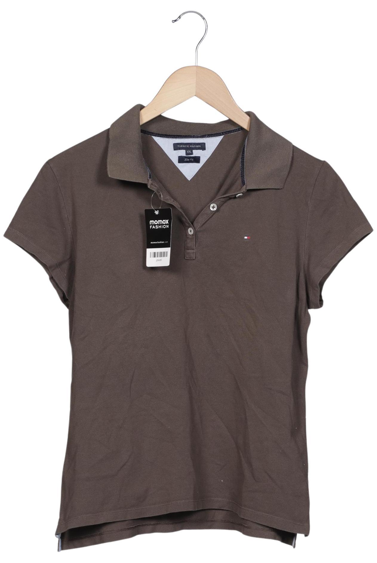 

Tommy Hilfiger Damen Poloshirt, braun, Gr. 46