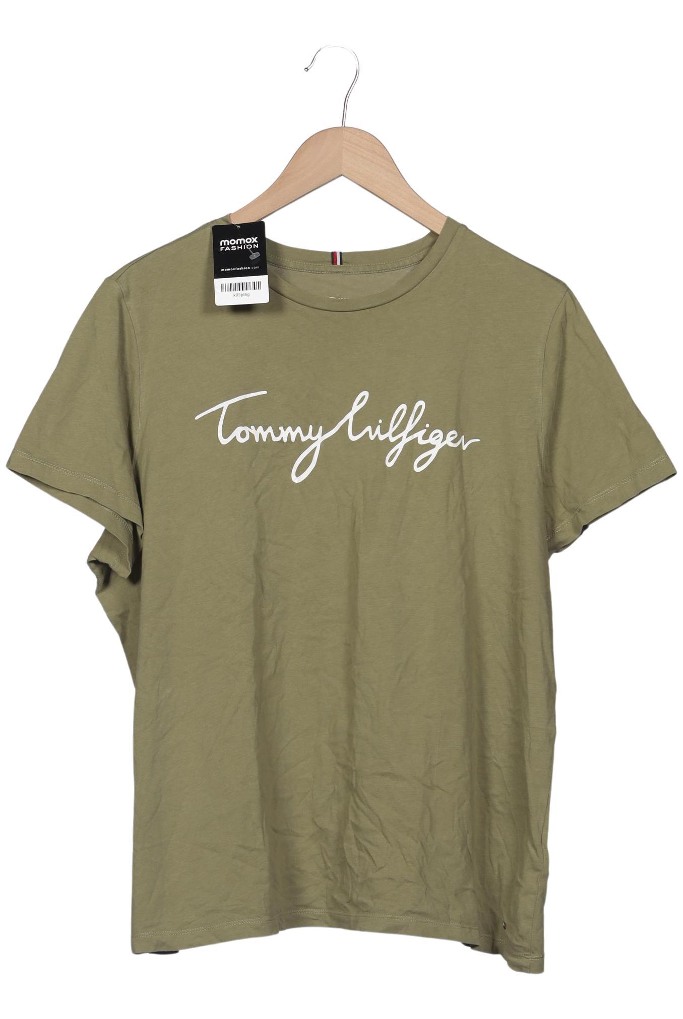 

Tommy Hilfiger Damen T-Shirt, grün, Gr. 48