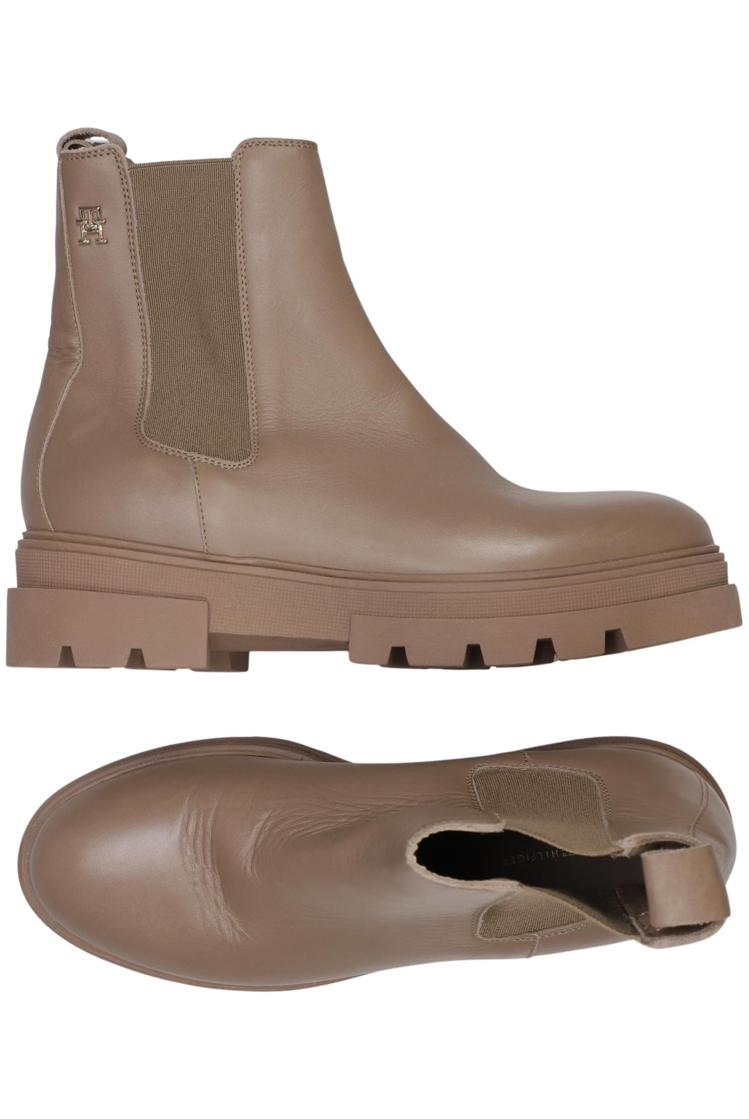 

Tommy Hilfiger Damen Stiefelette, beige, Gr. 42