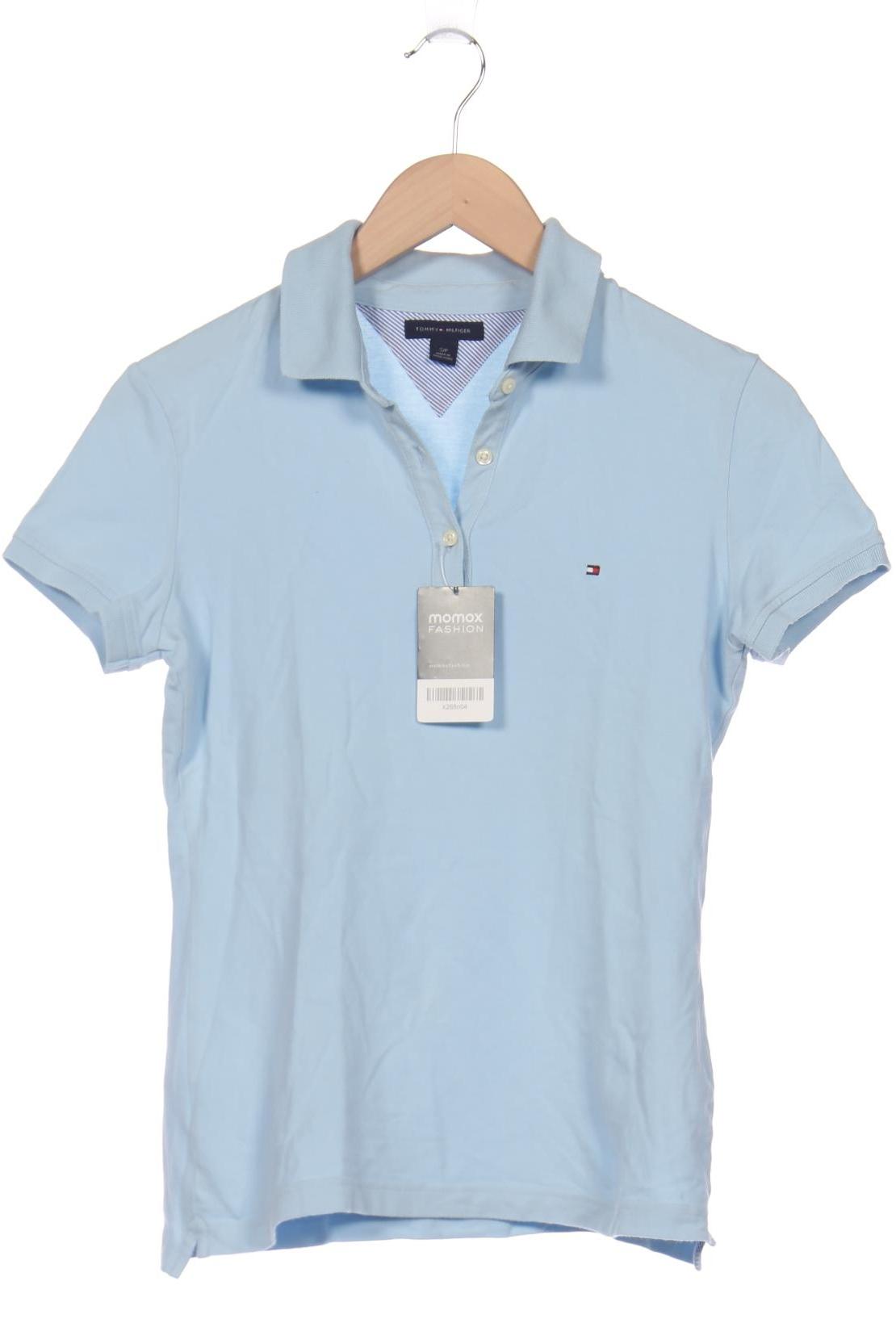 

Tommy Hilfiger Damen Poloshirt, hellblau, Gr. 36